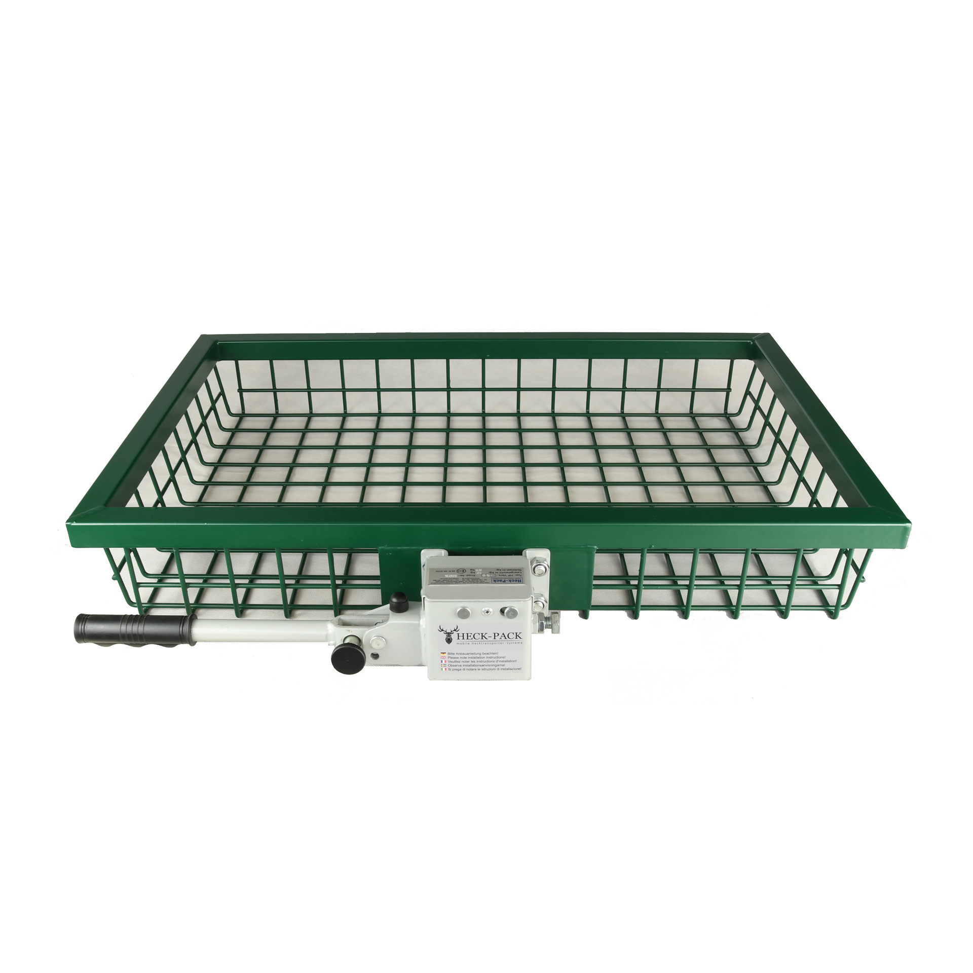 Heck-Pack Optimal 800x500x125 mm portapacchi posteriore nero 89 kg