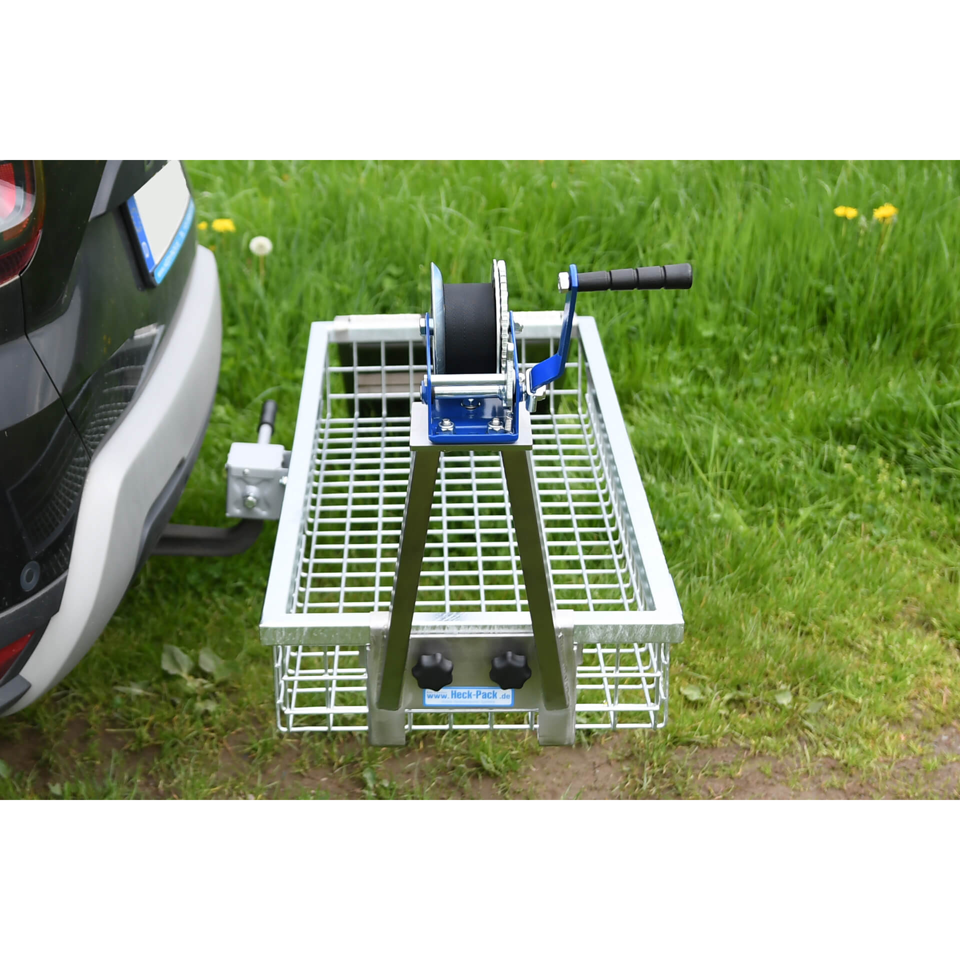Heck-Pack staffa verricello manuale inox nastro 6 m