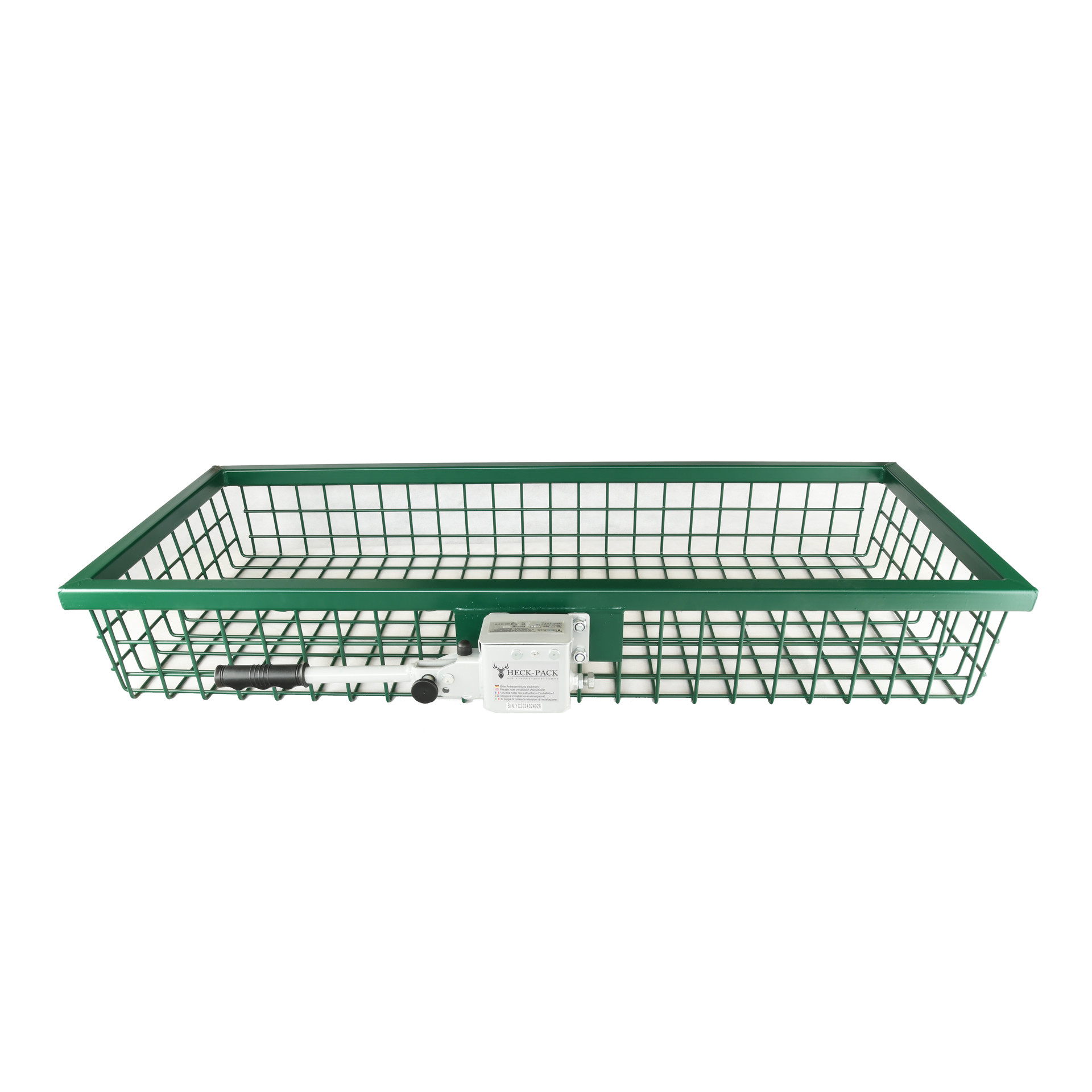 Heck-Pack Optimal 1200x500x175 mm portacarico gancio traino zincato
