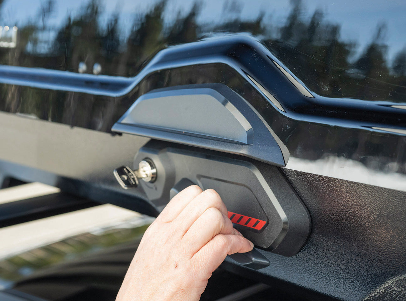 Whispbar CBX XXL box tetto finitura riflettente