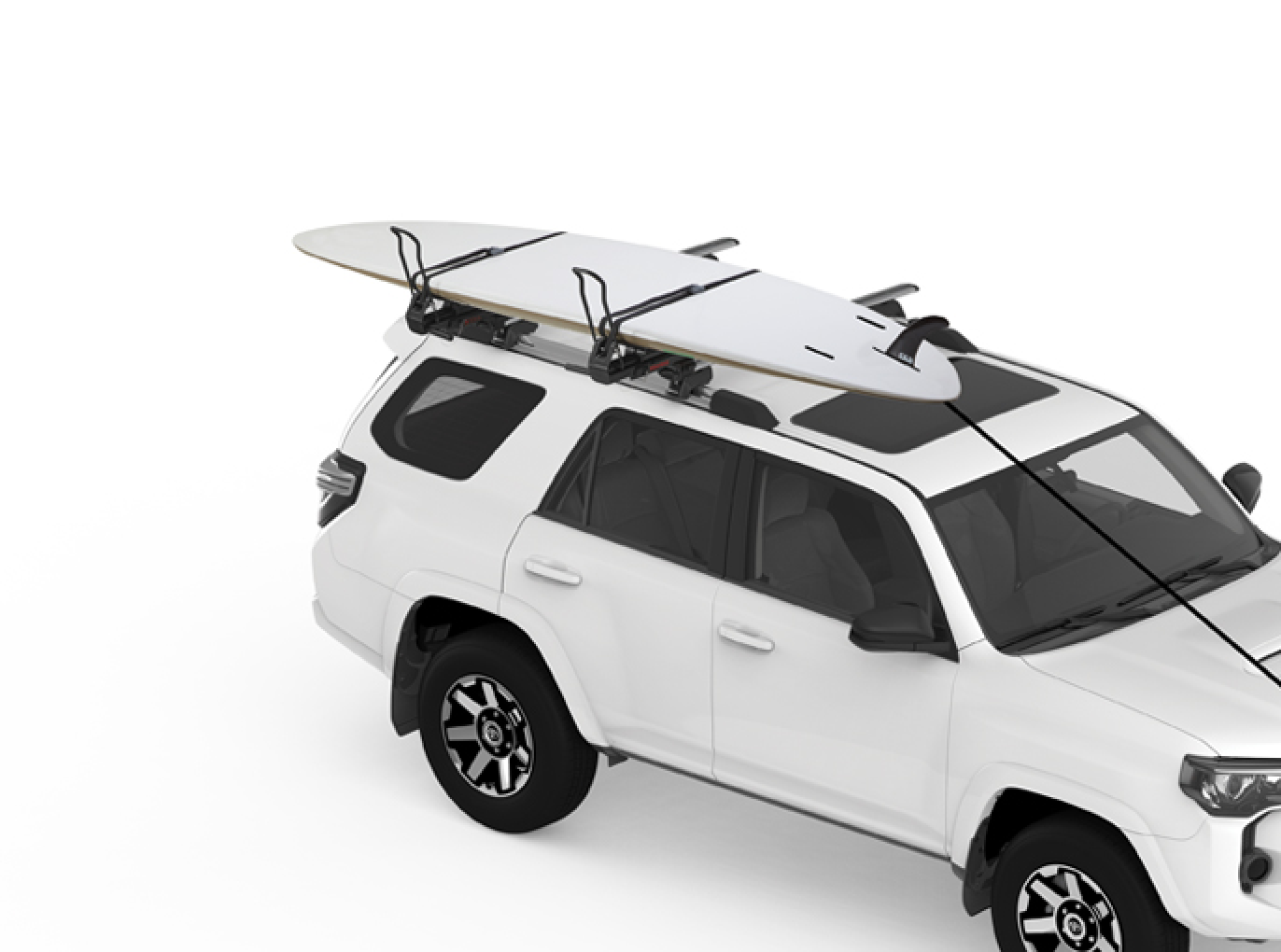 Whispbar ShowDown supporto kayak SUP 36 kg