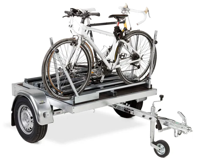 VK Fietstransportaanhanger rimorchio portabici per 1-6 bici 750 kg