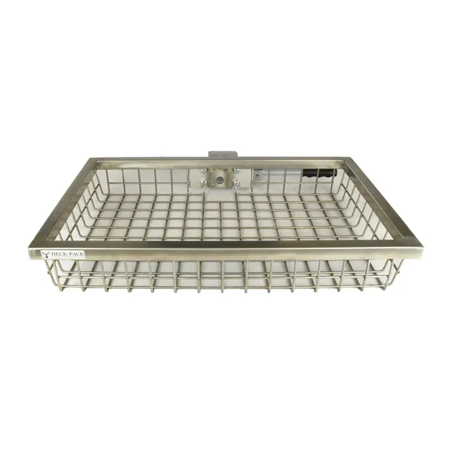 Heck-Pack Deluxe 800x500x125 mm portacarico gancio traino inox