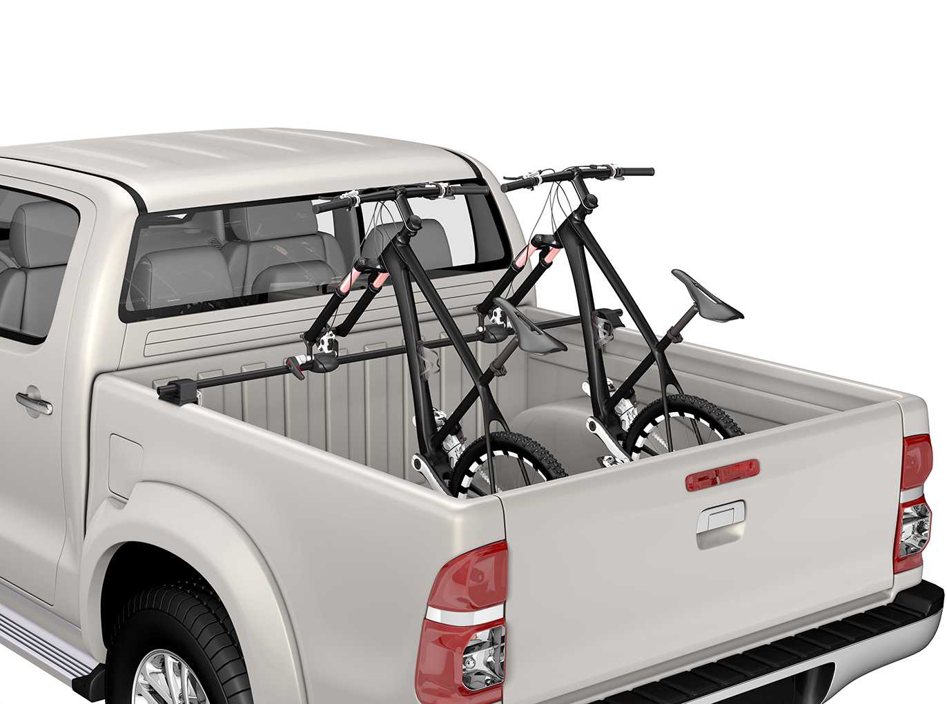 Whispbar BikerBar Mid portabici cassone senza fori