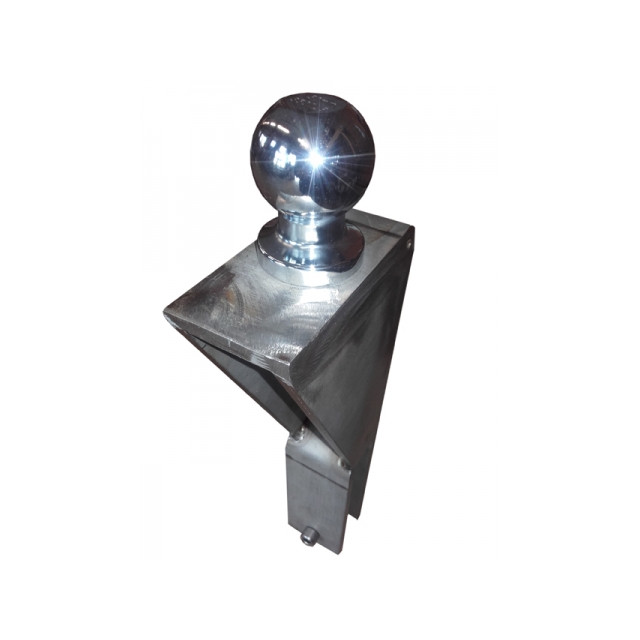 Heck-Pack staffa verricello testa a sfera acciaio inox