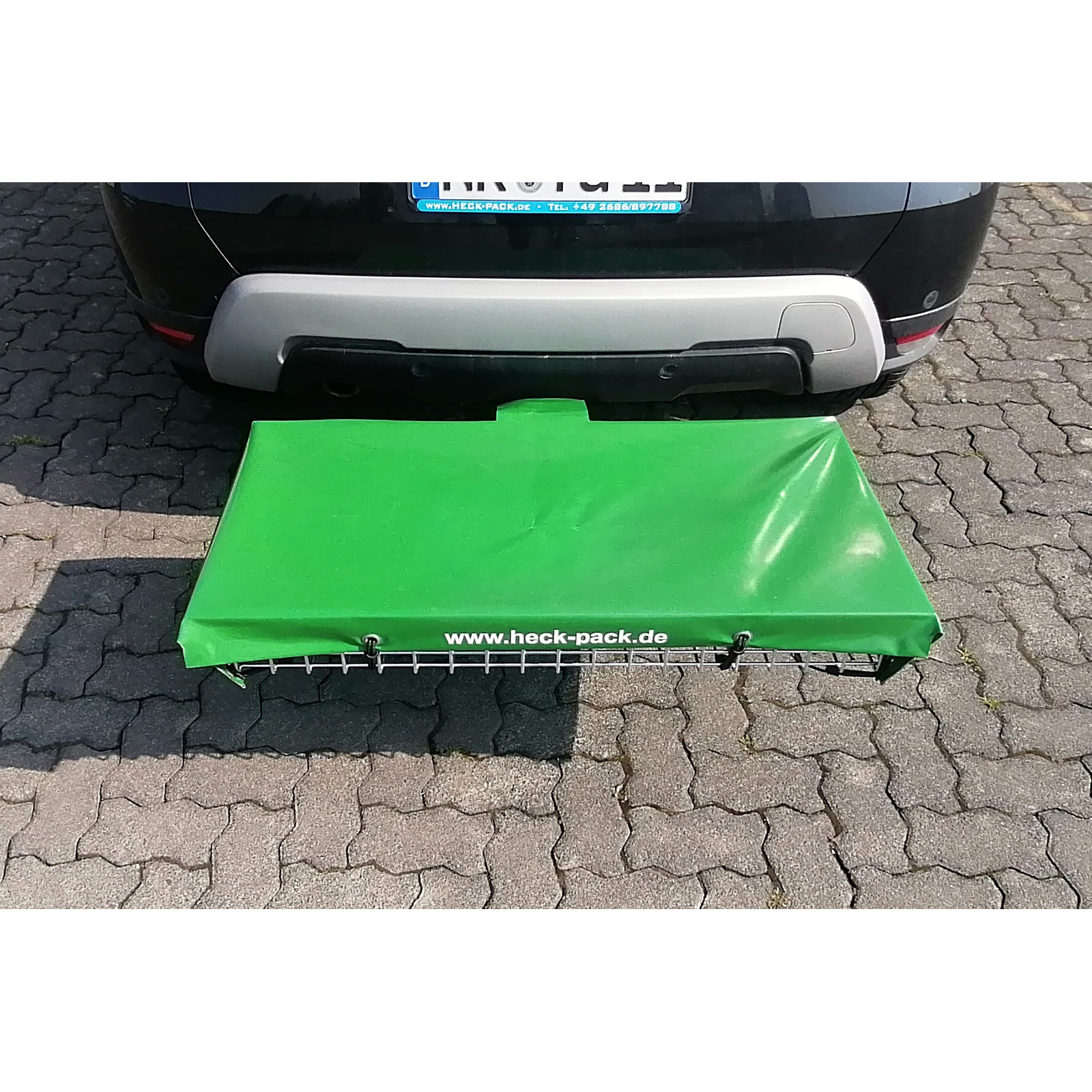 Heck-Pack Allzweck telo copertura PVC verde 540g