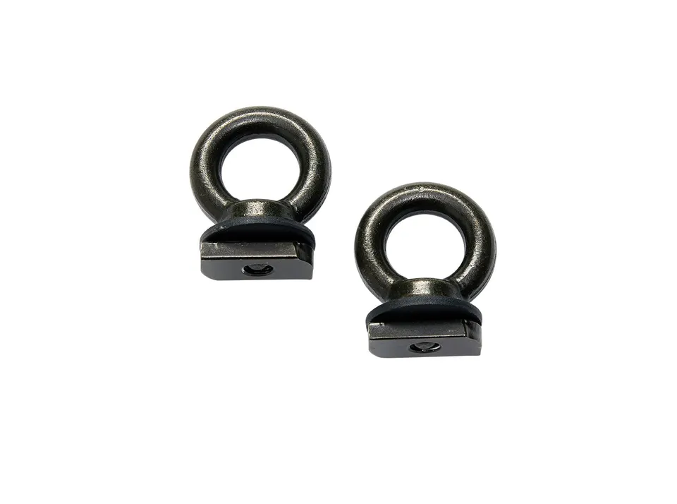 Whispbar Eye Bolts x2 golfari neri per canale a T