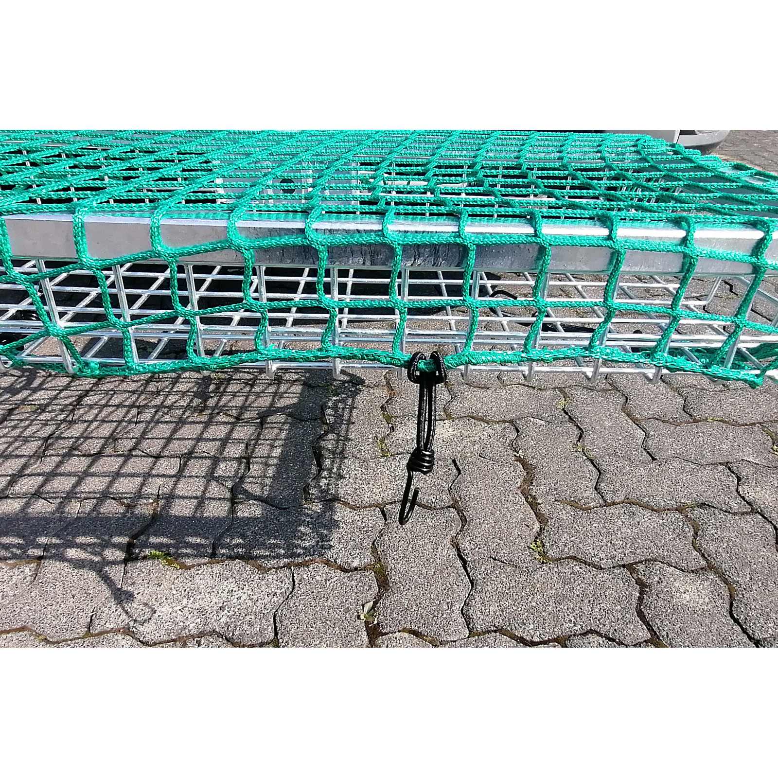 Heck-Pack Abdecknetz rete carico nylon con 8 elastici