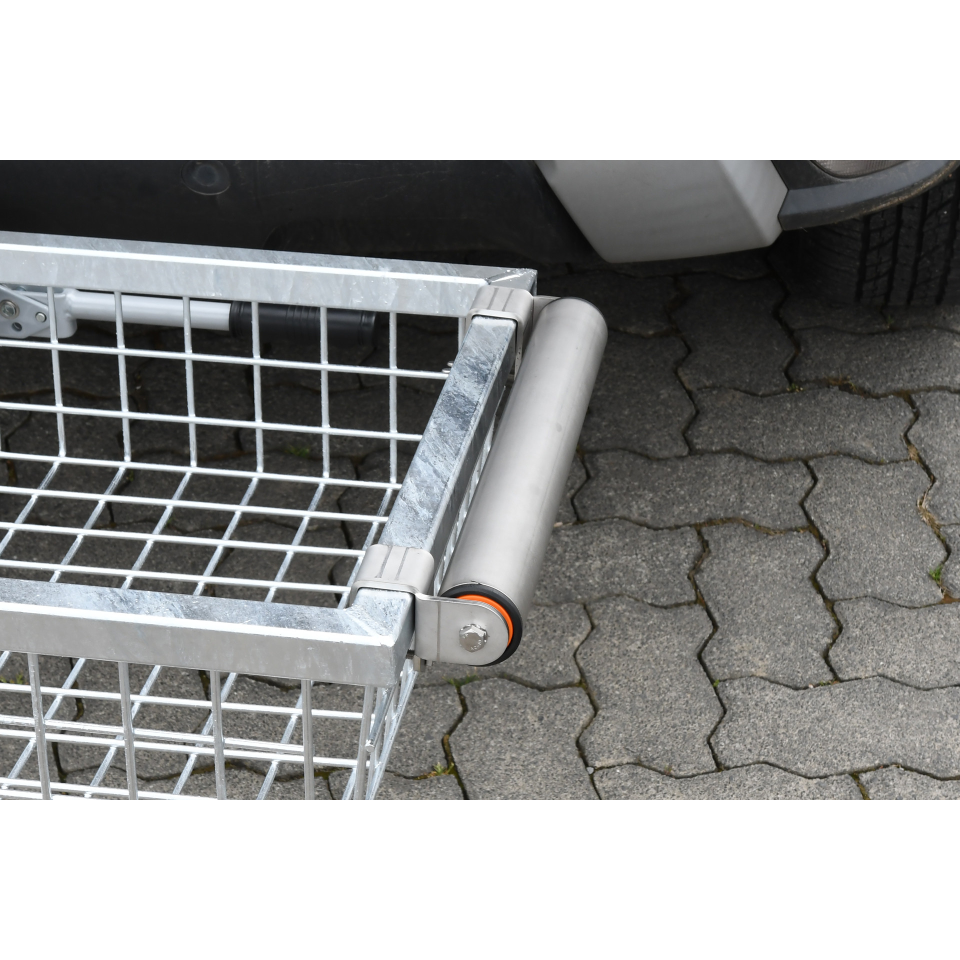 Heck-Pack rullo laterale carico inox 400 mm