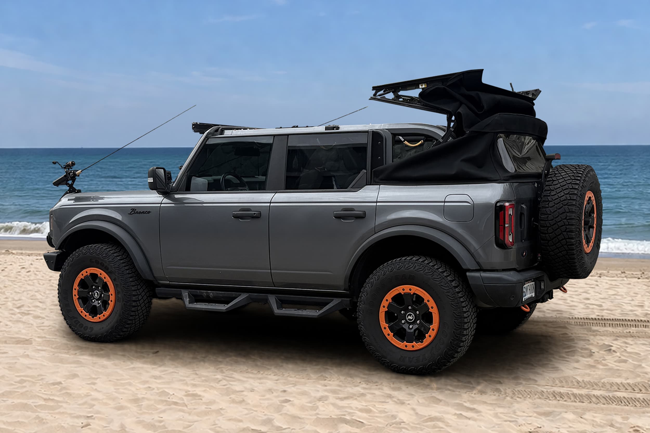 X-Rack Easy-Fold Soft Top finestrini Bronco 4 porte