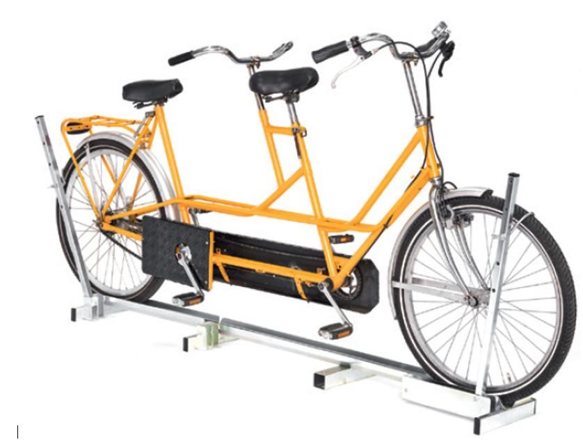 VK Portabici per Tandem Fissaggio alle Ruote
