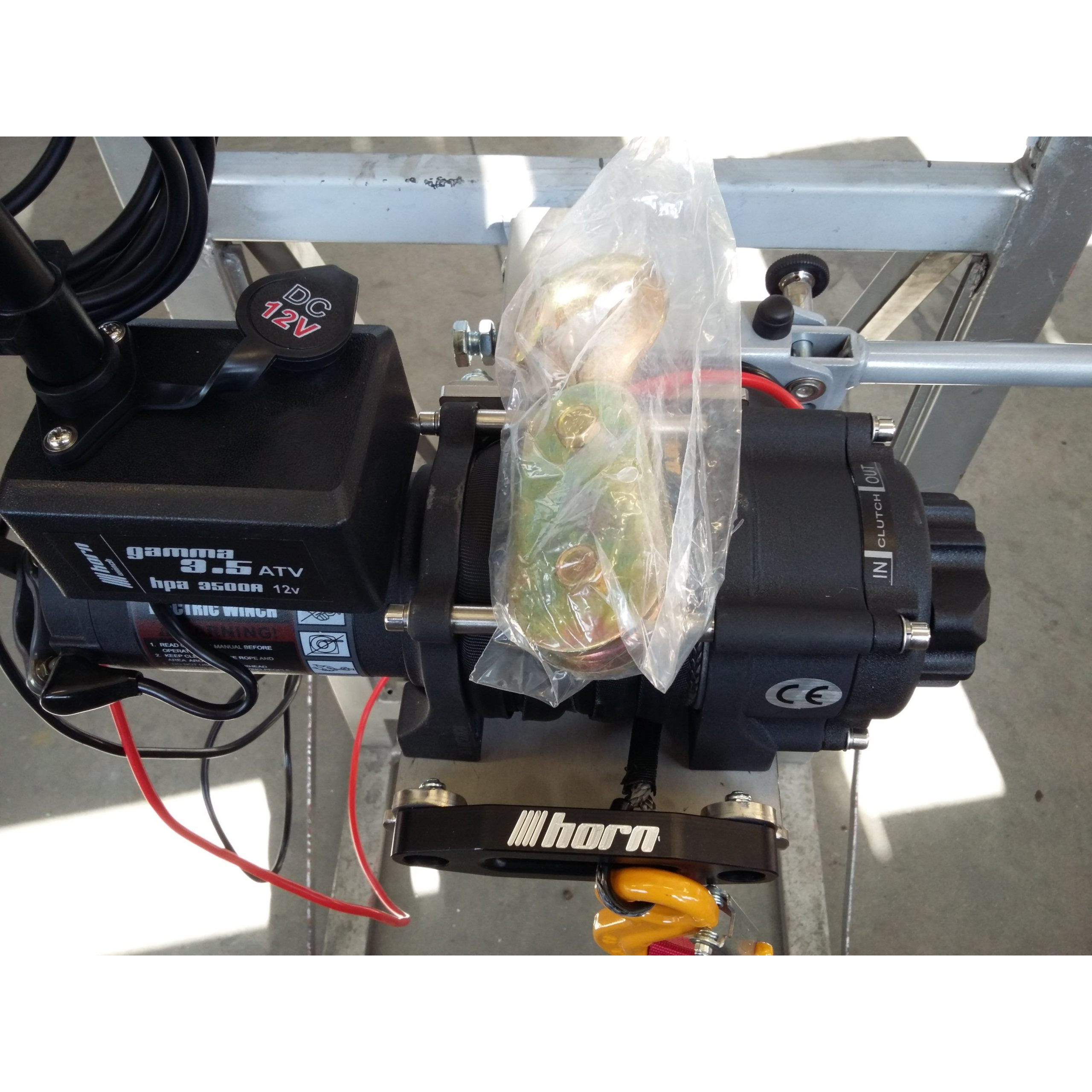 Heck-Pack 3.5 verricello elettrico 12V 1588 kg