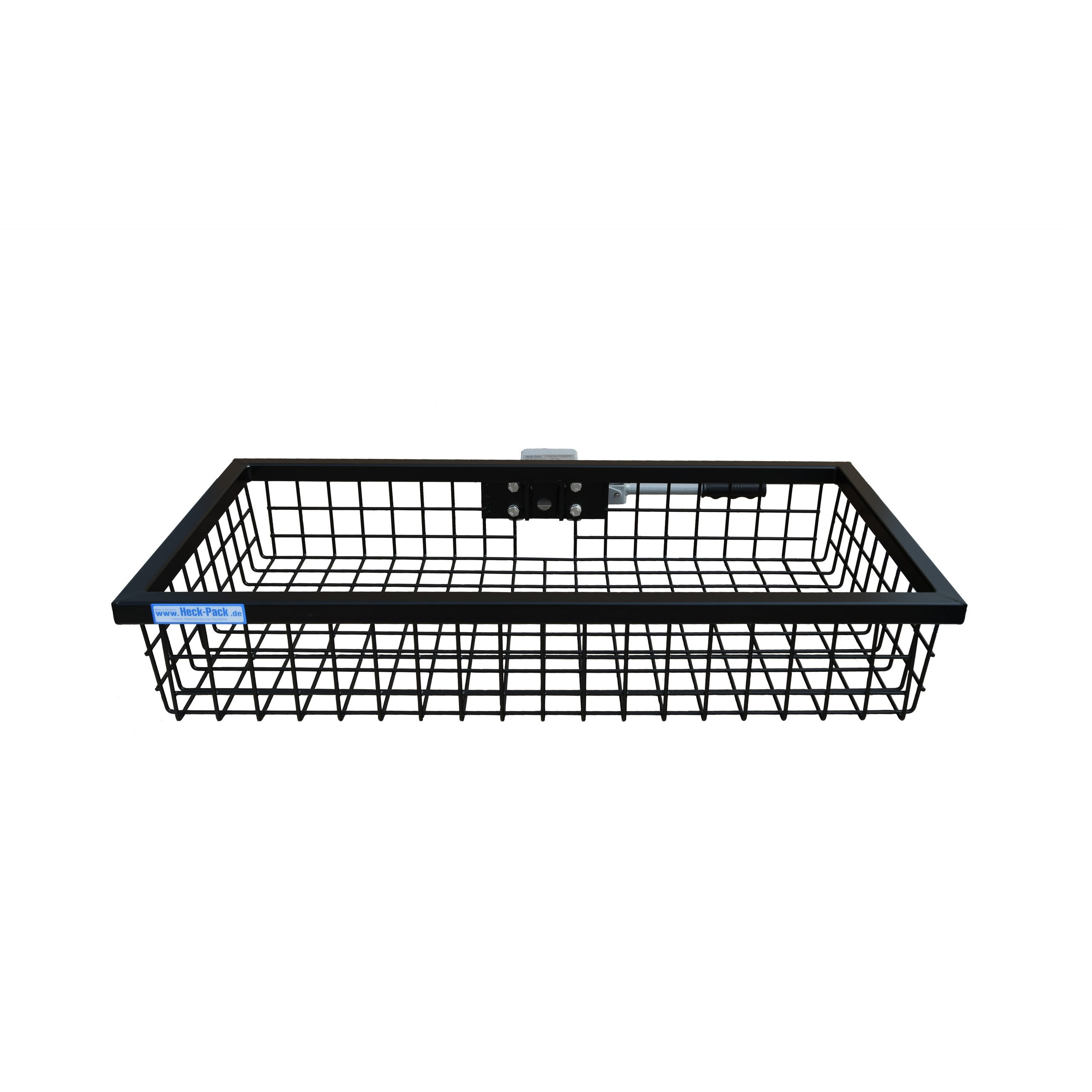 Heck-Pack Optimal 1200x600x175 portapacchi traino verniciato nero