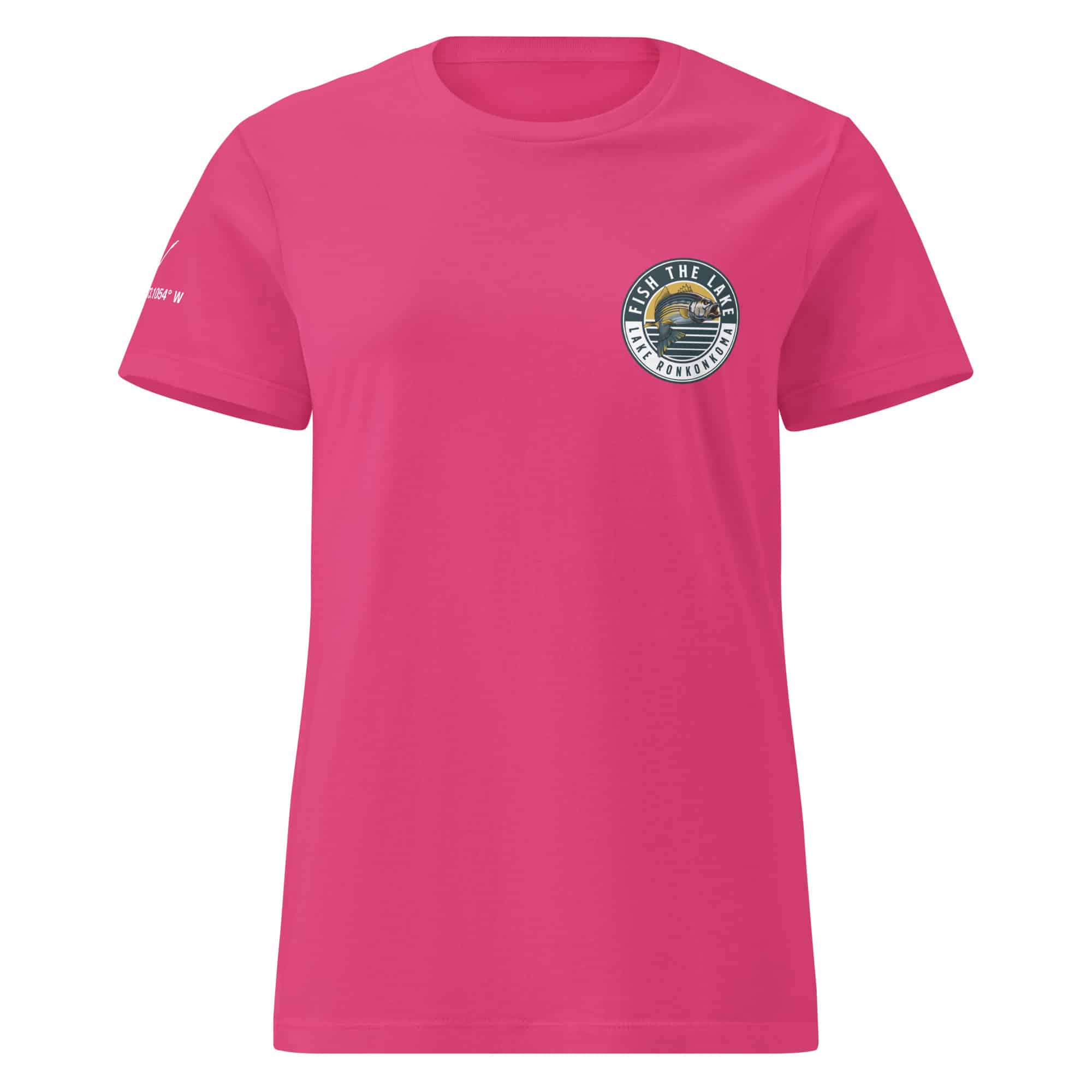 X-Rack Fish The Lake maglietta donna cotone