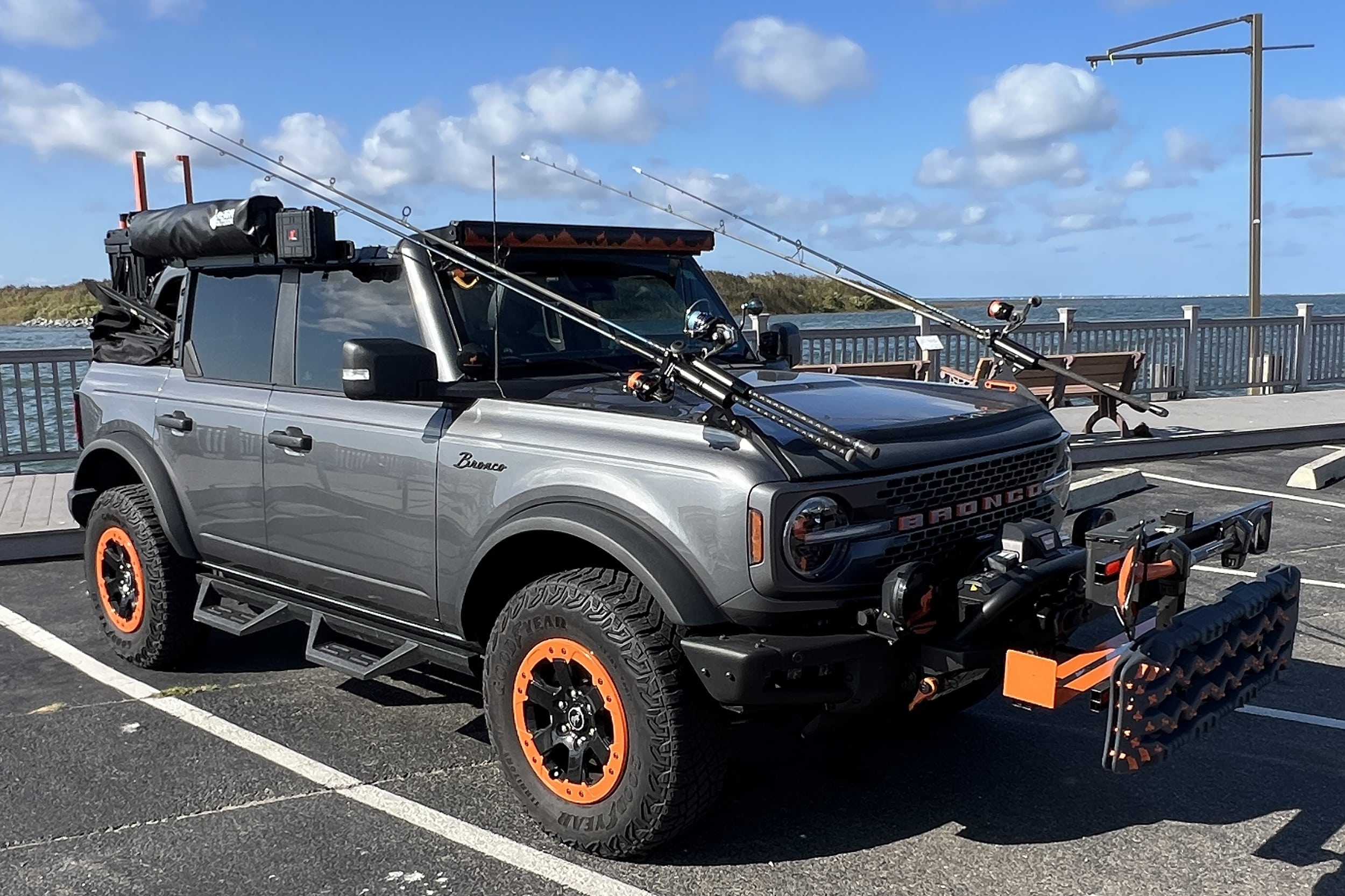 X-Rack Side Rail barra Bronco Soft Top lato singolo