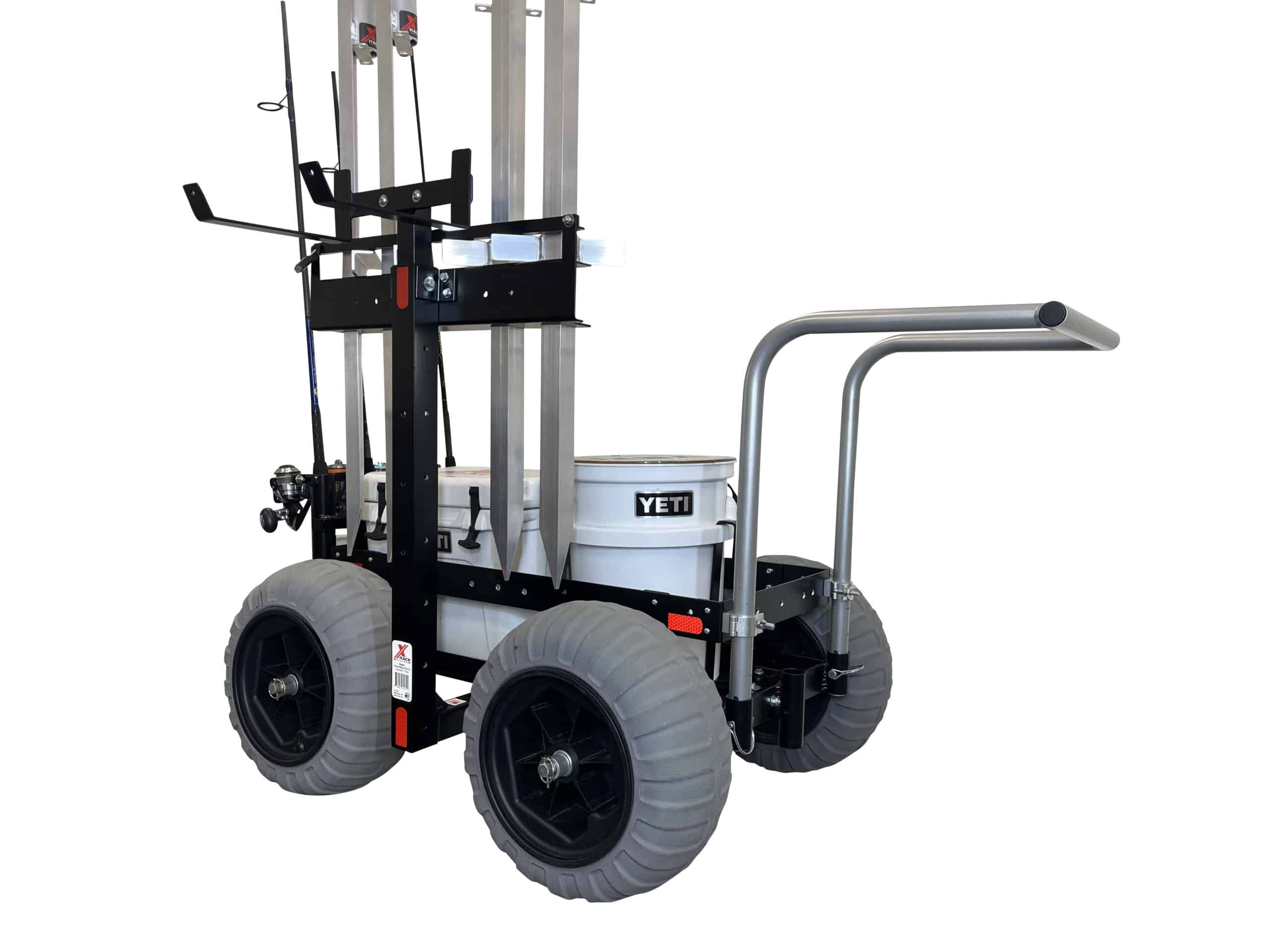 X-Rack carrello spiaggia da gancio traino 2 pollici