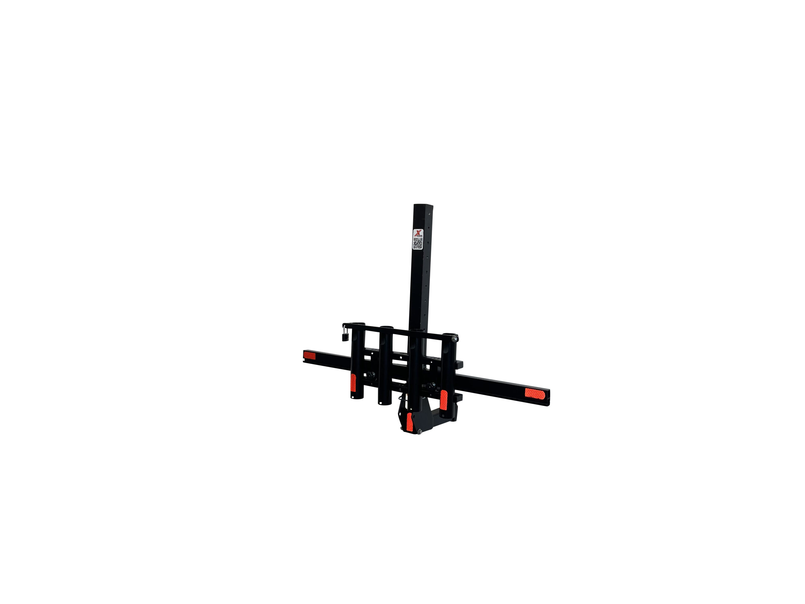 X-Rack Portacanne 4 Canne con Barra Bloccaggio