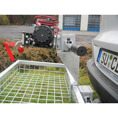 Heck-Pack staffa verricello testa a sfera acciaio inox
