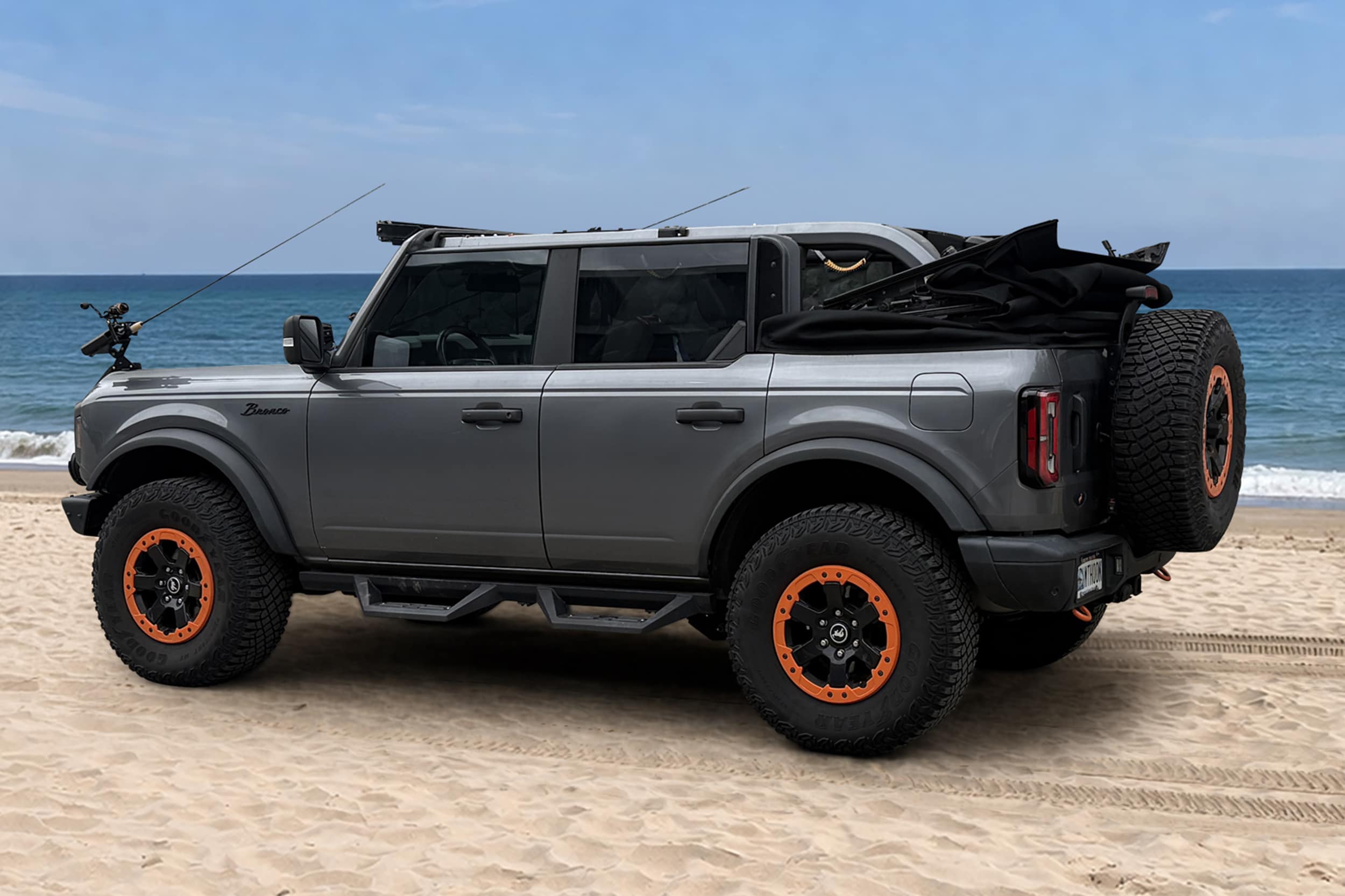 X-Rack Easy-Fold Soft Top finestrini Bronco 4 porte