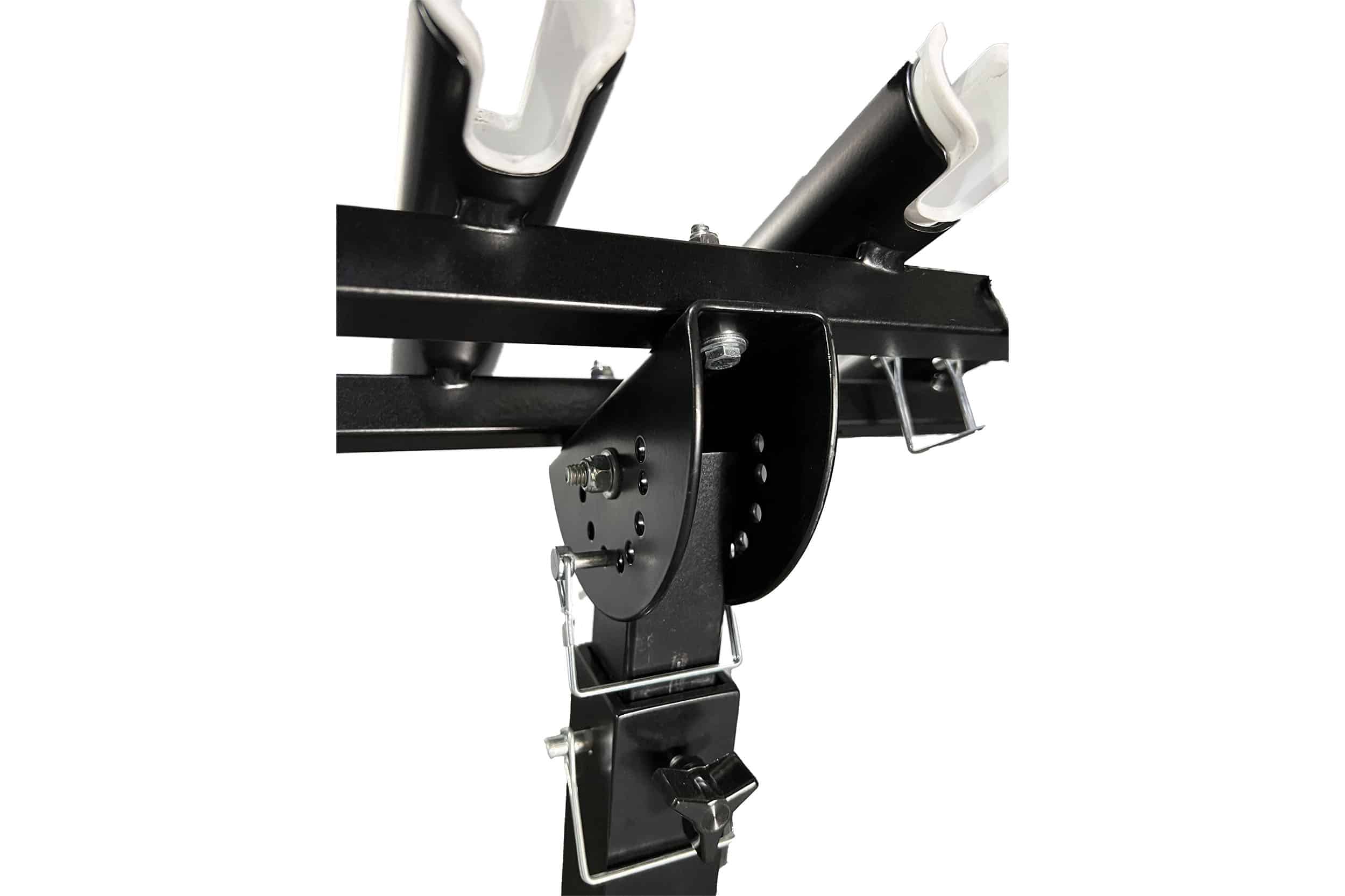 X-Rack Angle-R portacanne auto 4 posti con kit Wings