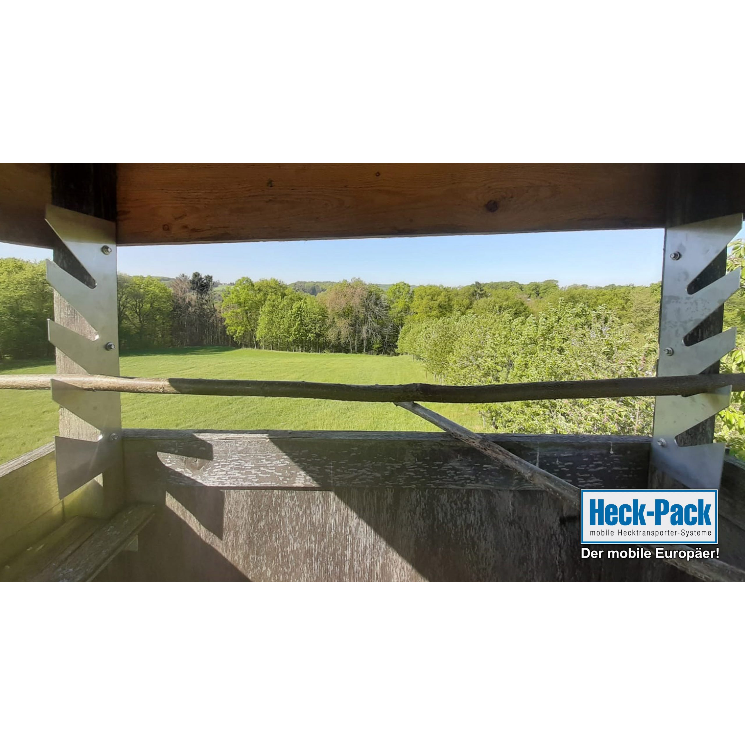 Heck-Pack Bergjagd appoggio carabina inox 42,5 cm