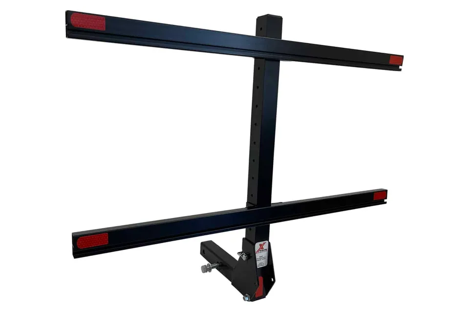 X-Rack Flex Wing Carrier portasci gancio 2″ alluminio ribaltabile