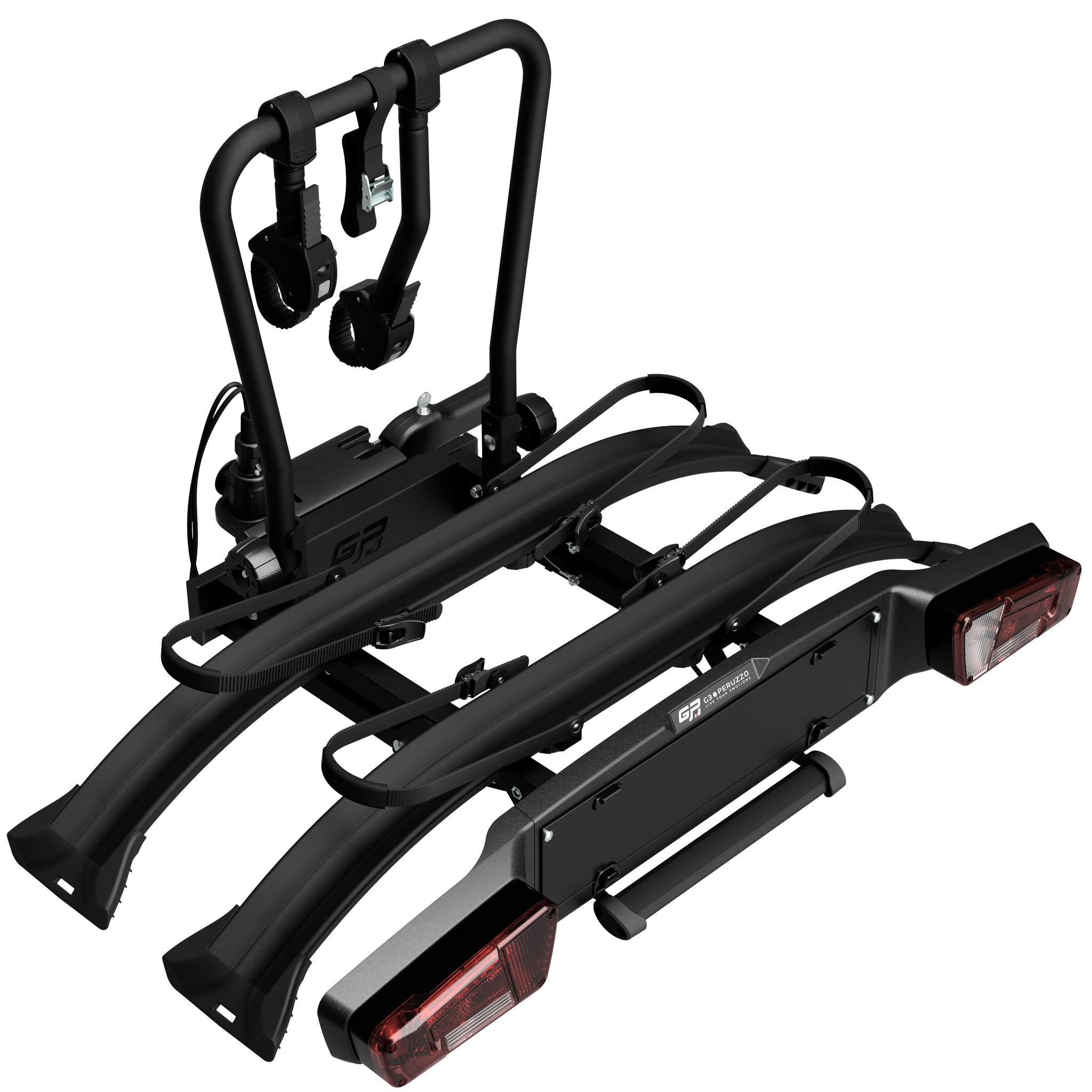 G.P. Saturn Kit 1 Portabici 2 E-Bike 60 Kg
