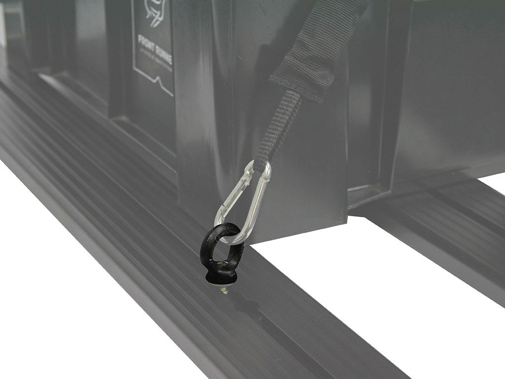 Front Runner Slimline II Tie Down Rings anelli neri coppia