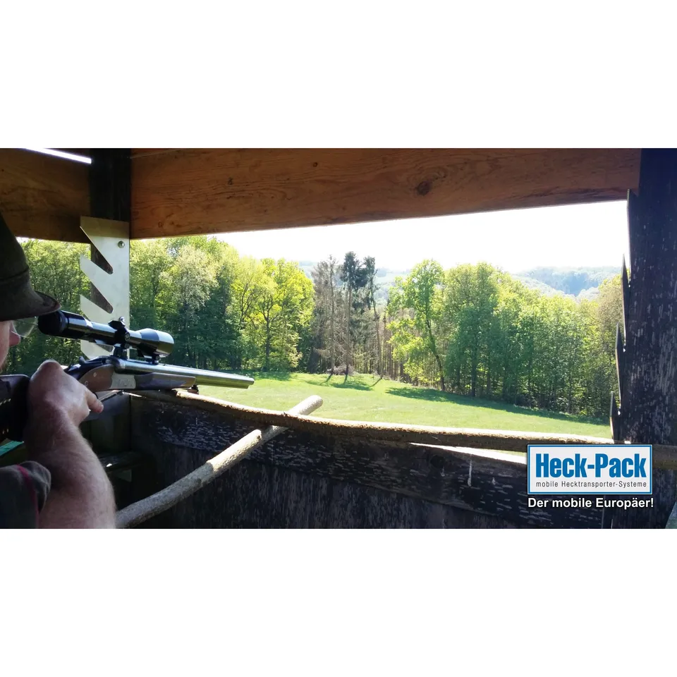 Heck-Pack Bergjagd appoggio carabina inox 42,5 cm