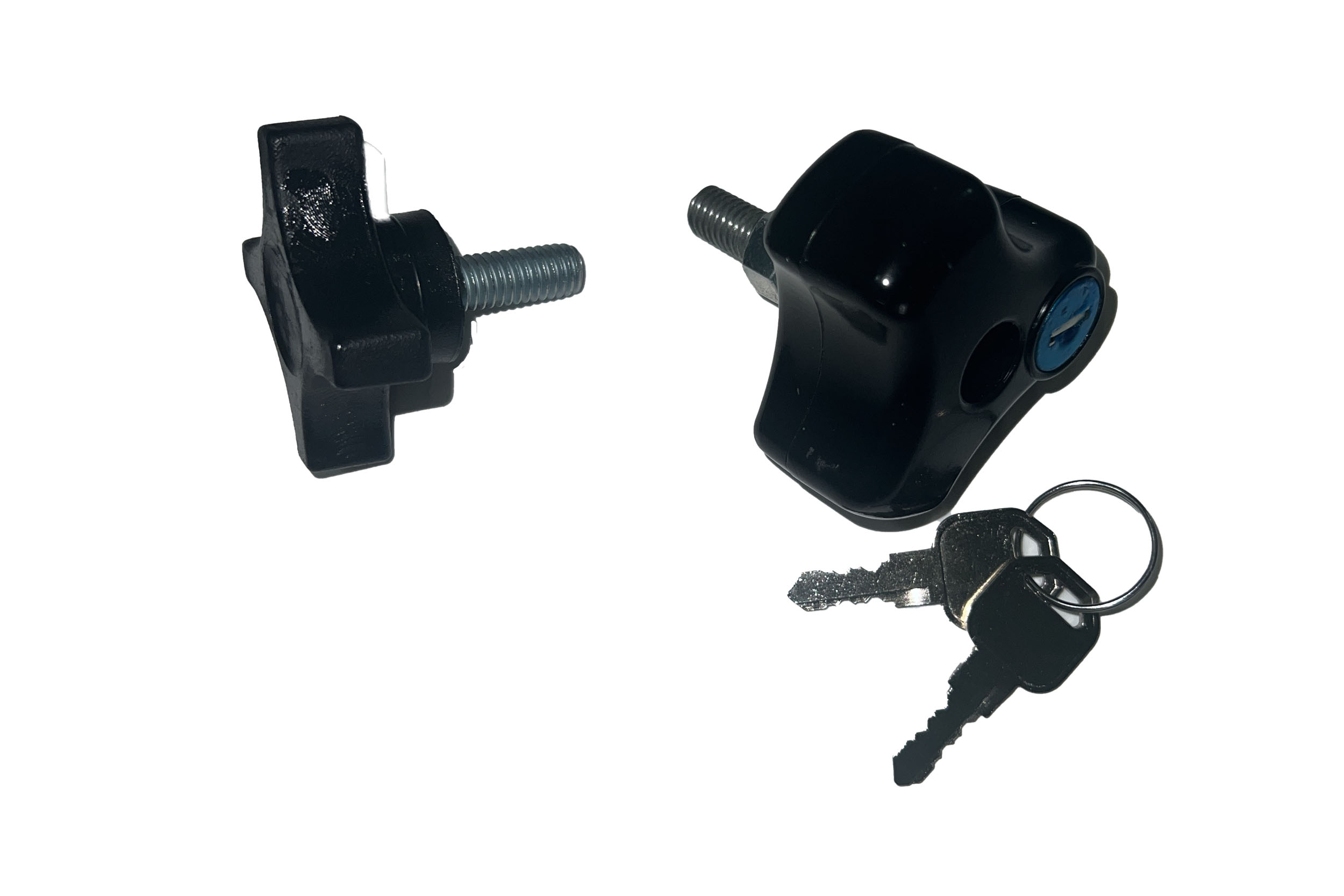 X-Rack X-Rocket Locking Knob Kit pomelli 2 pezzi con chiave