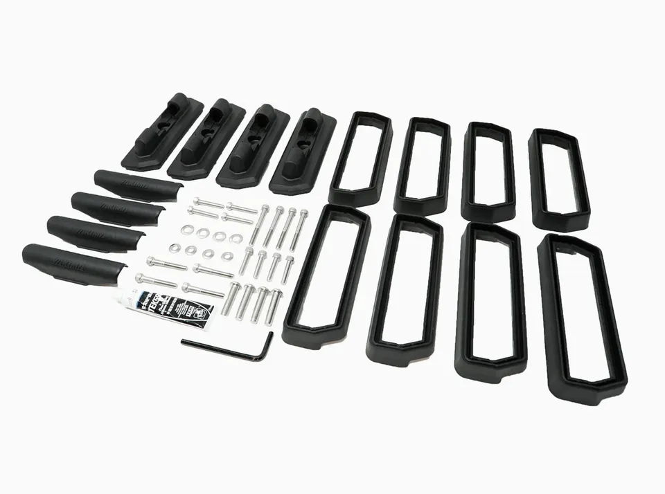 Whispbar Landing Pad 33 piedini tetto 4 pezzi rail