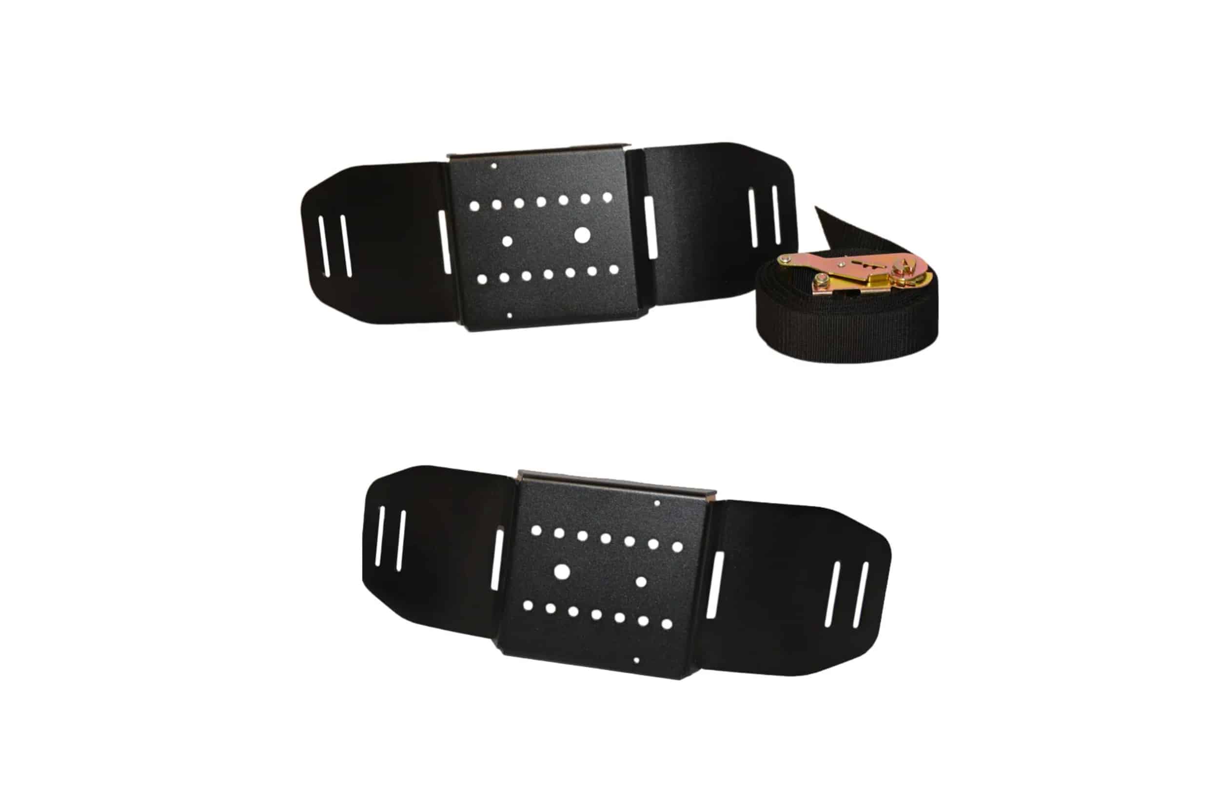 X-Rack XR-FRH-2 portacanne ruota scorta 2 canne con barra