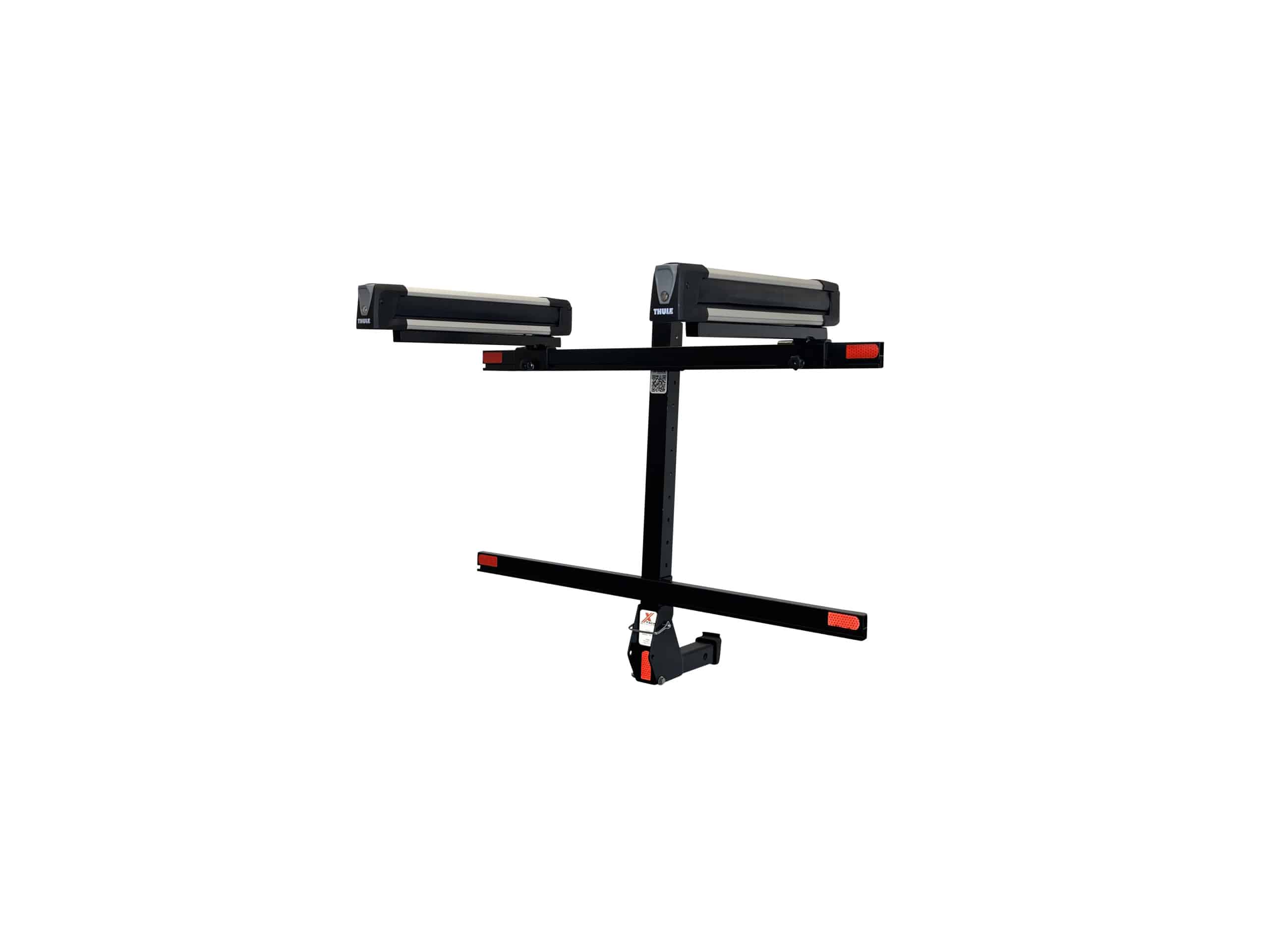 X-Rack Flex Wing Carrier portasci gancio 2″ alluminio ribaltabile