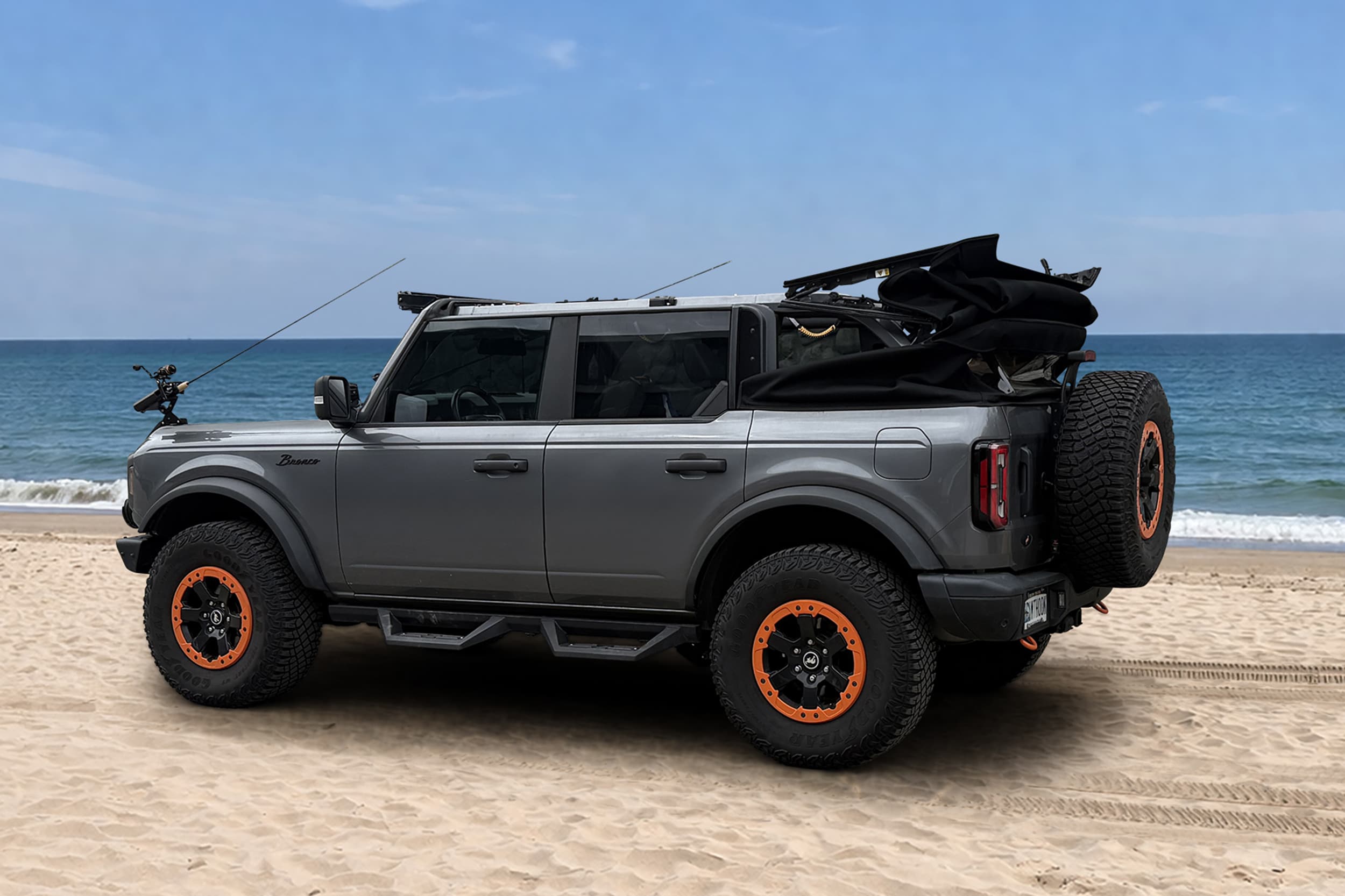 X-Rack Easy-Fold Soft Top finestrini Bronco 4 porte