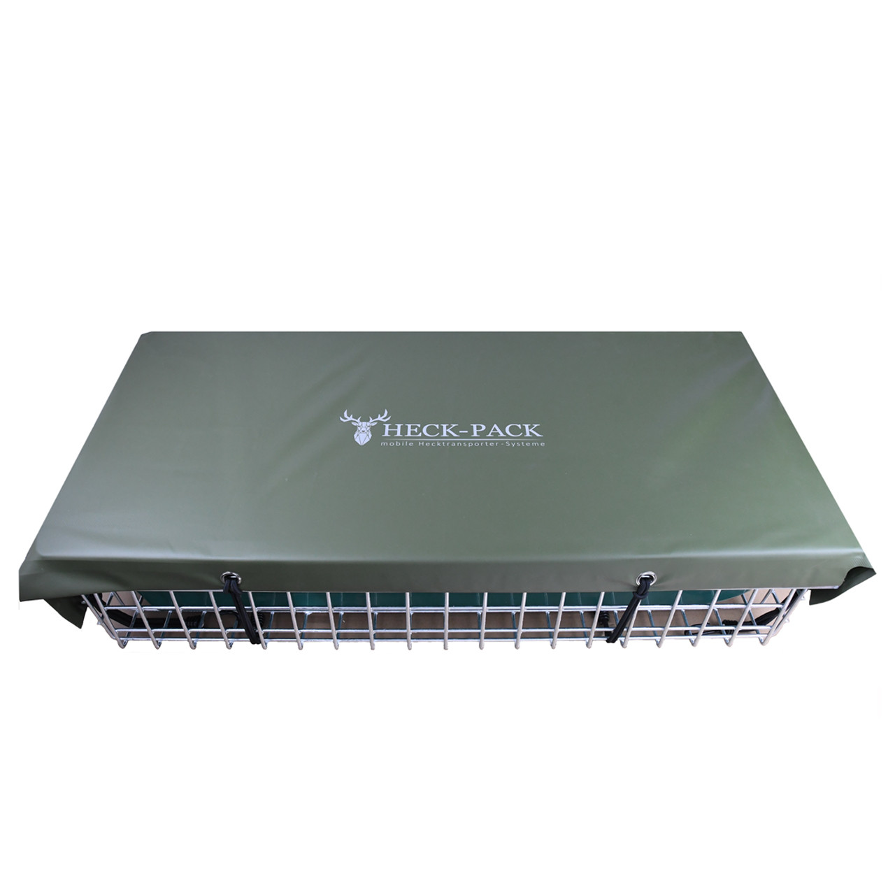 Heck-Pack Allzweck telo copertura PVC verde 540g