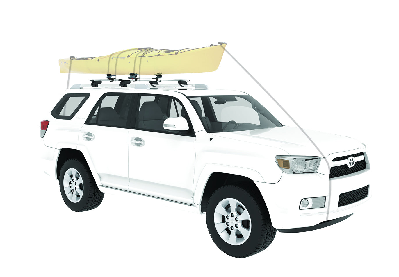 Whispbar EvenKeel portakayak a selle set da 4