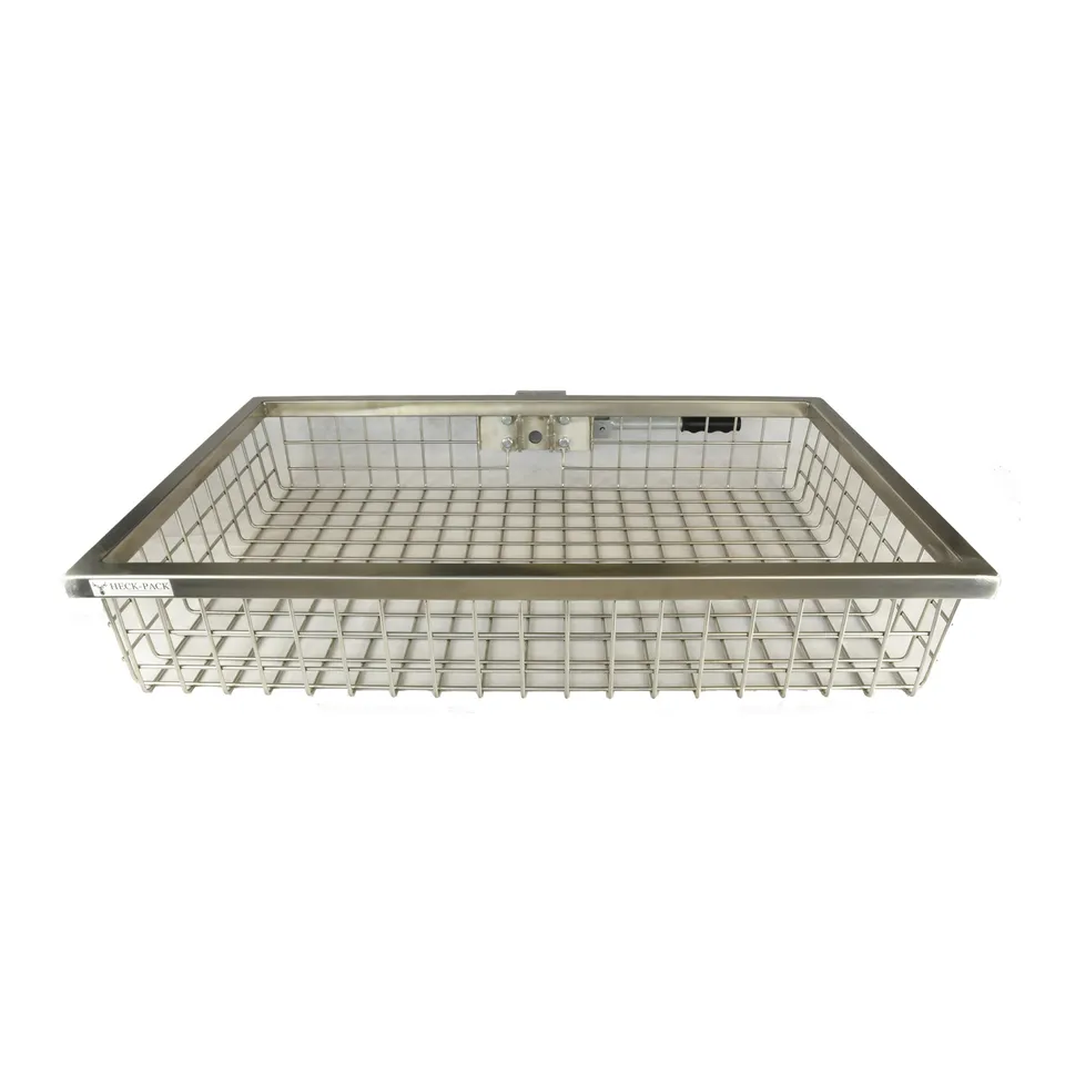 Heck-Pack Deluxe 1000x600x175 mm portapacchi posteriore inox 89 kg