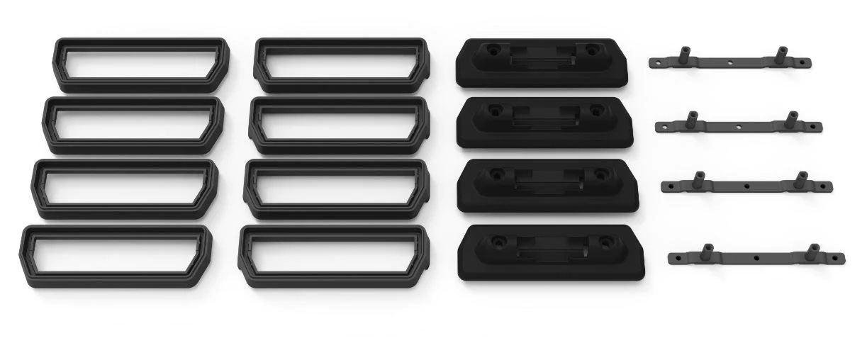 Whispbar Landing Pad LP1 piedino barre tetto binari fabbrica