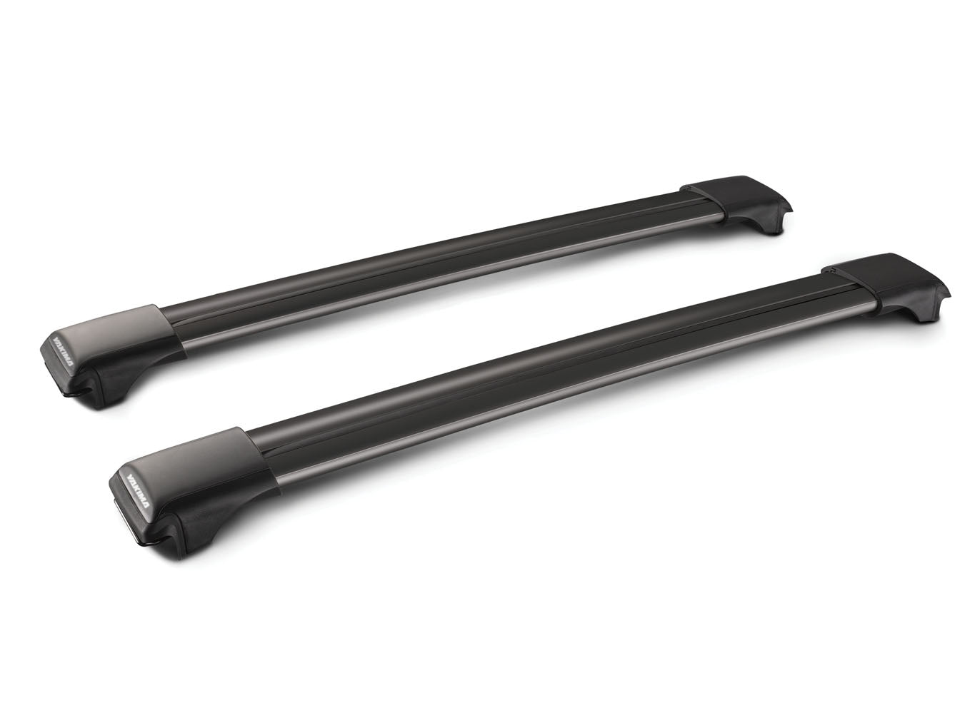 Whispbar RailBar S55YB barre portatutto nere coppia basso profilo