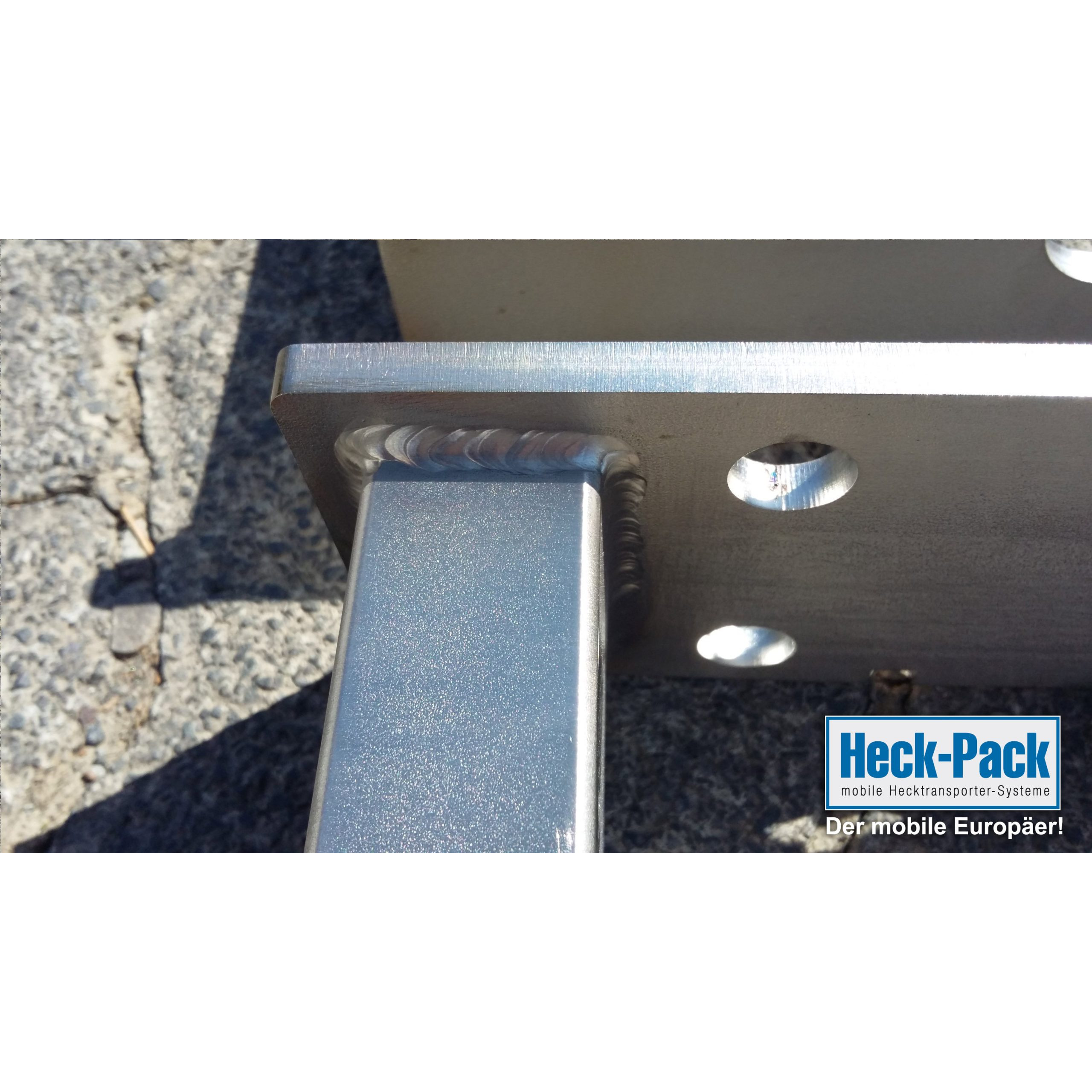 Heck-Pack Quad Prolunga portapacchi gancio inox 250 mm