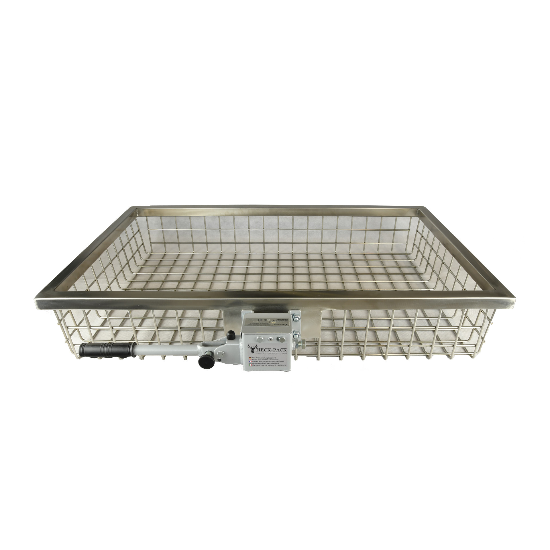 Heck-Pack Deluxe 1000x600x175 mm portapacchi posteriore inox 89 kg