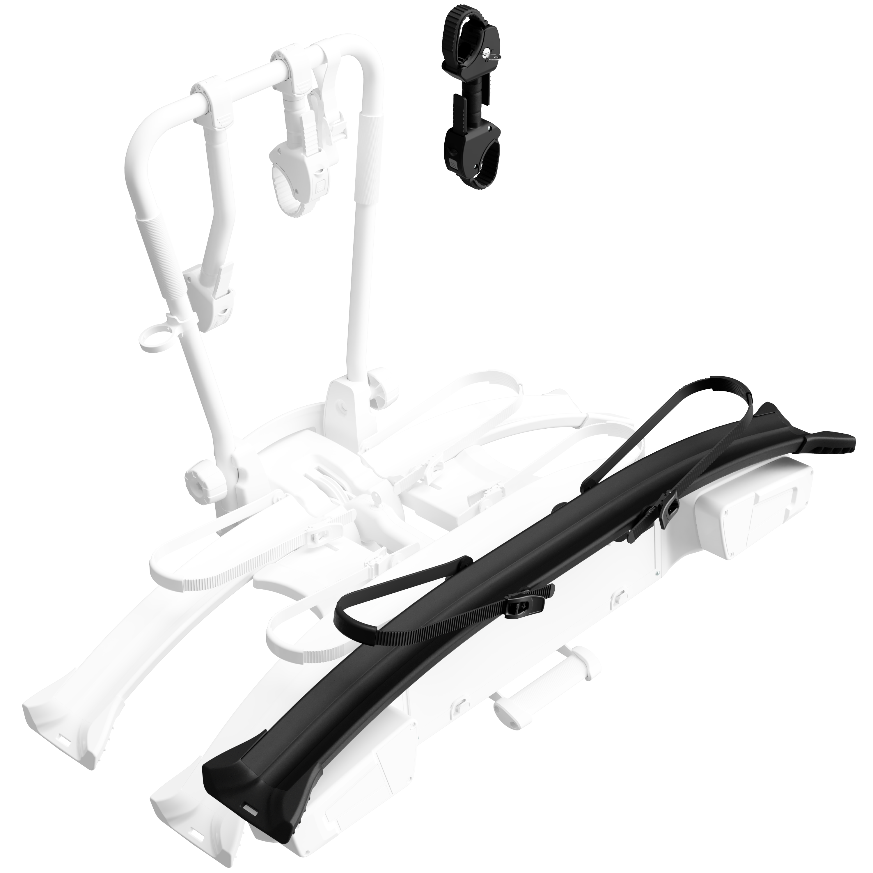 G.P. Verve kit terza bici portabici gancio traino 15 kg