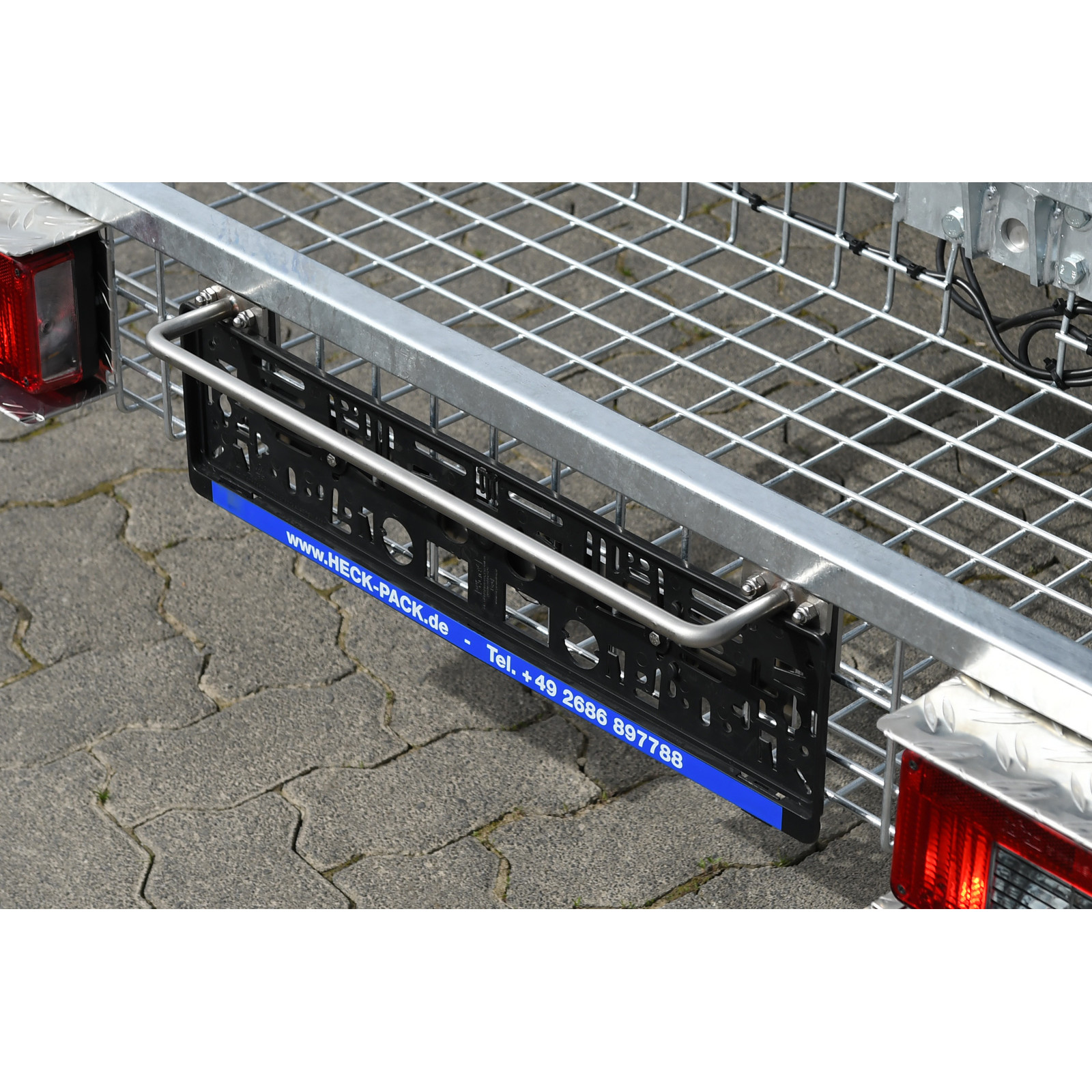 Heck-Pack Ergo maniglia portapacchi inox 500 mm
