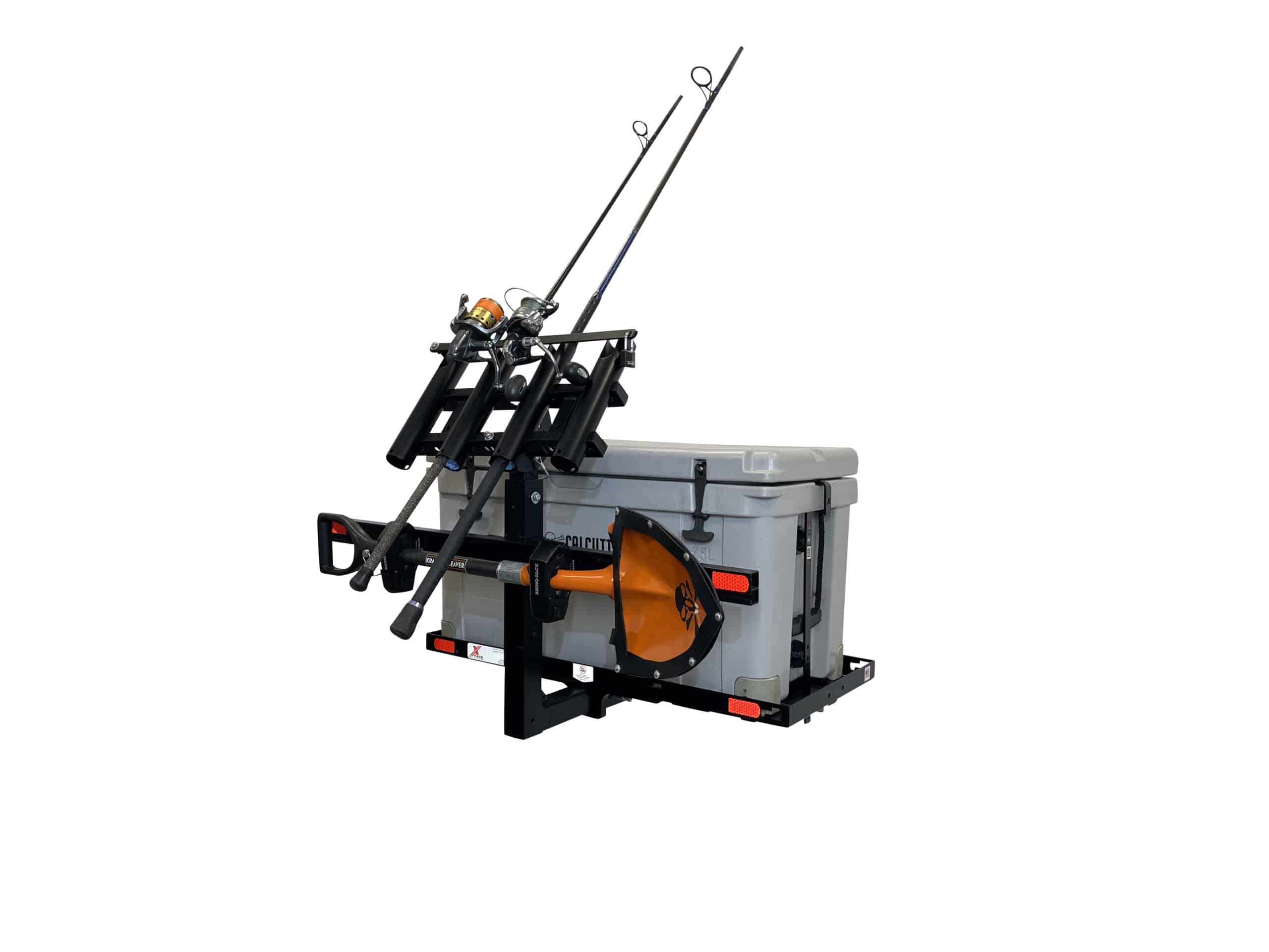 X-Rack UM-One portafrigo gancio anteriore 4 canne