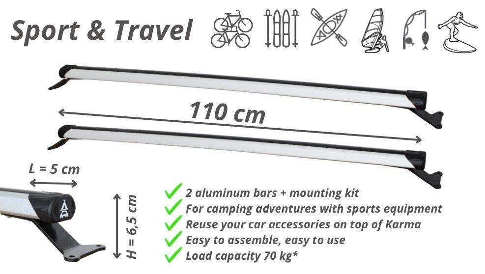 CampUp Karma + Shanti bundle kayak porta kayak Standard