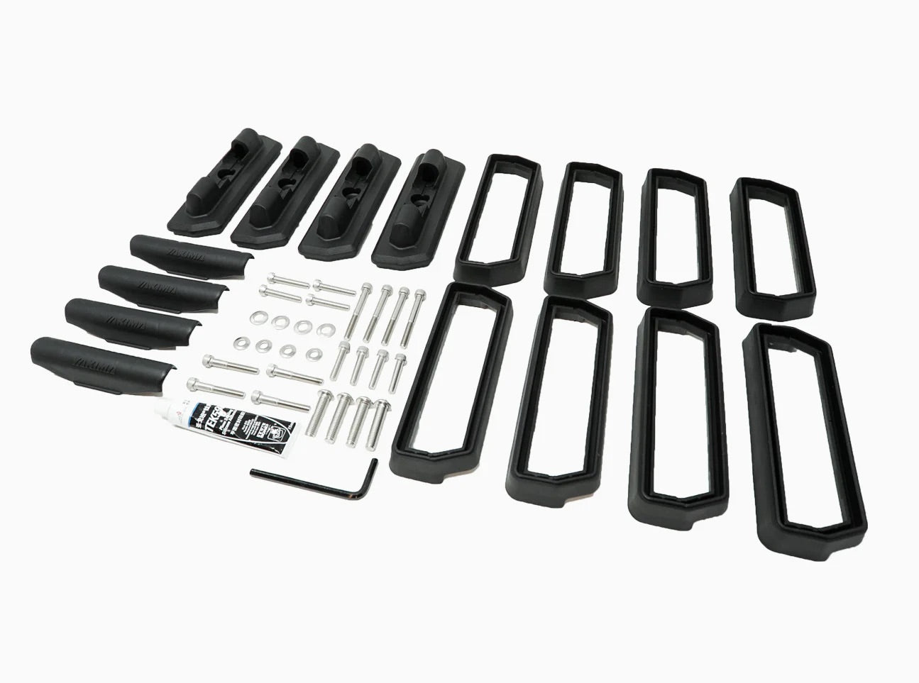 Whispbar Landing Pad 33 piedini tetto 4 pezzi rail
