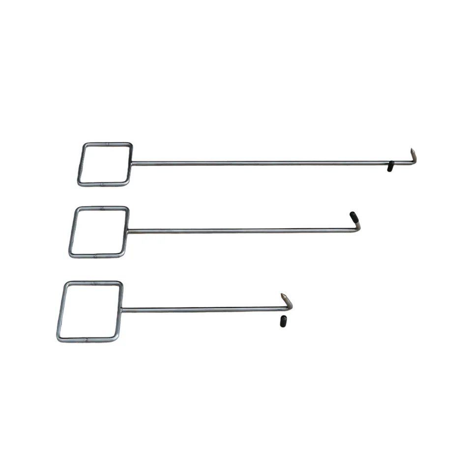 Heck-Pack Wildbergehaken gancio recupero inox 80 cm