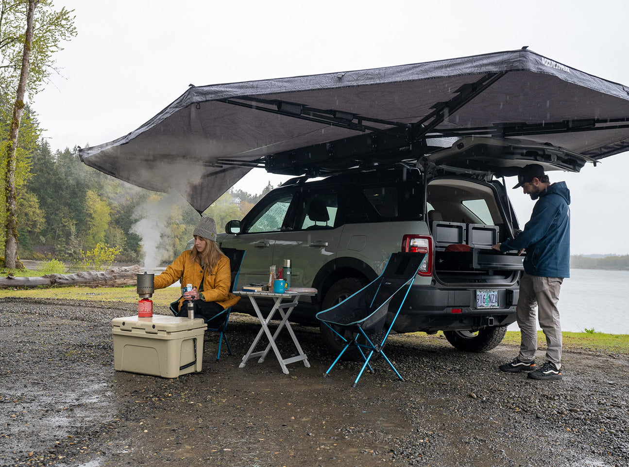 Whispbar OverNOut 270 XL tenda laterale auto 12 mq