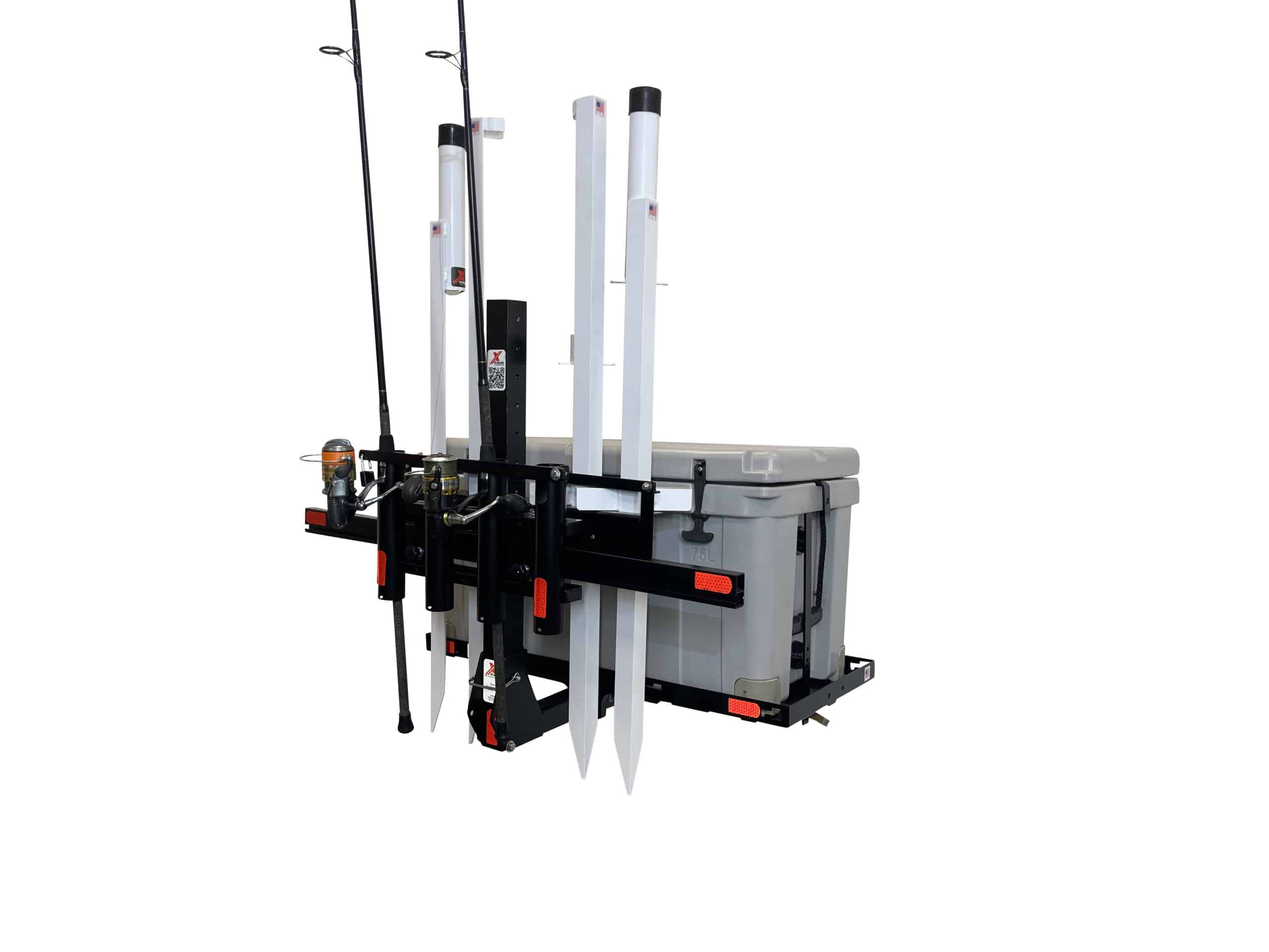 X-Rack Sand Spike Carrier Mount supporto 4 posti alluminio nero