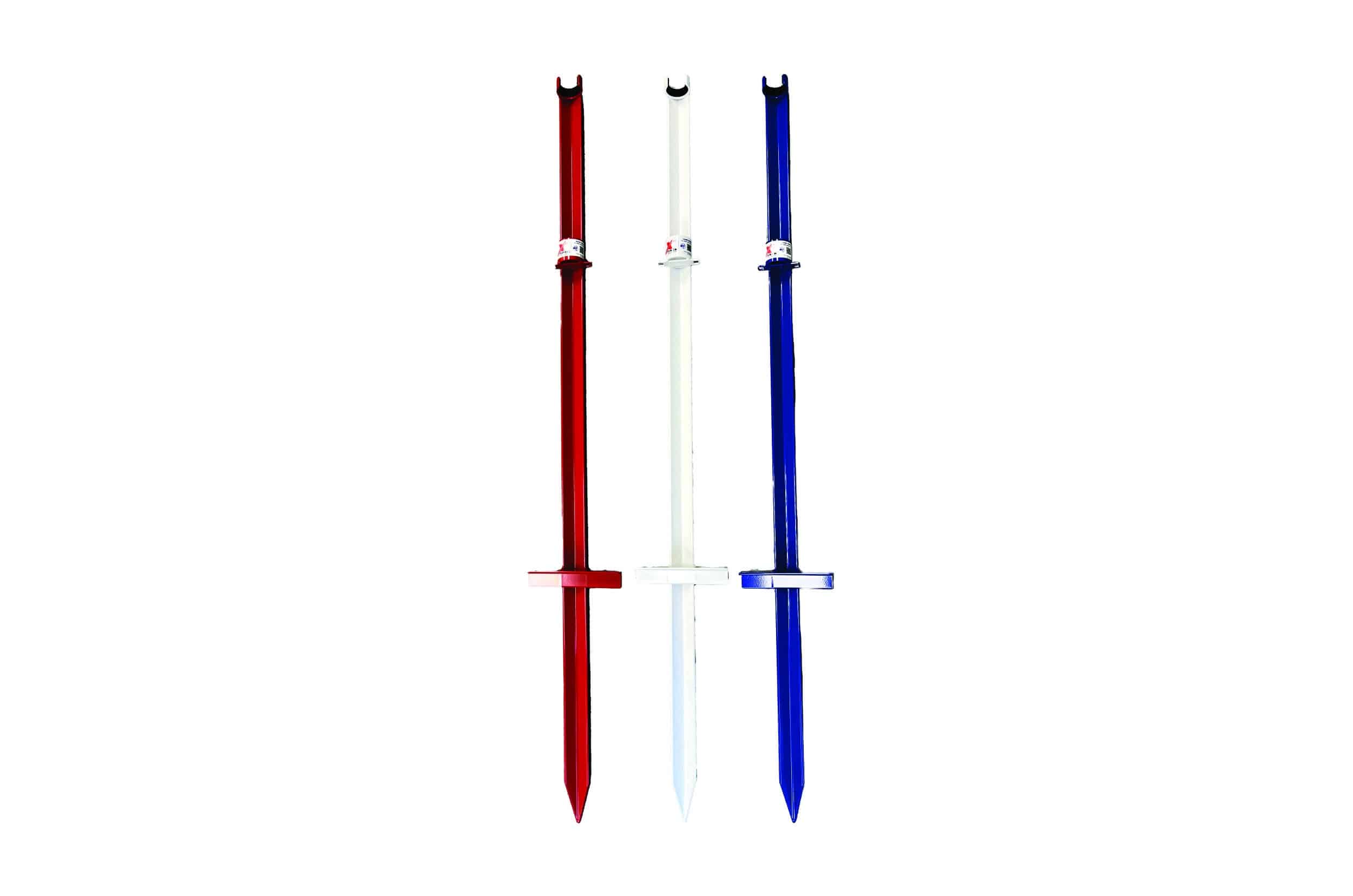 X-Rack Pro Series 65 portacanna spiaggia set 3 pezzi tricolore